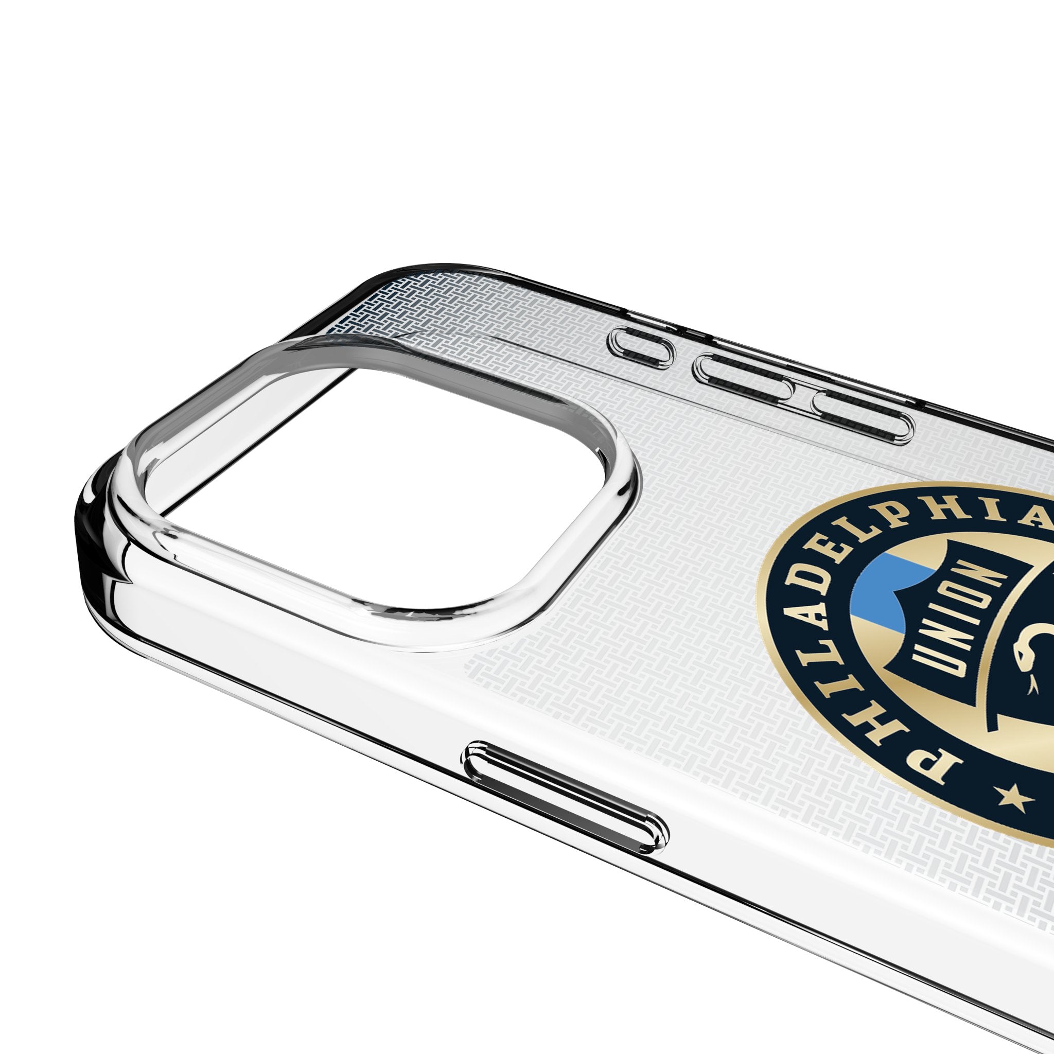 Philadelphia Union Linen Clear Phone Case for Apple iPhone 3