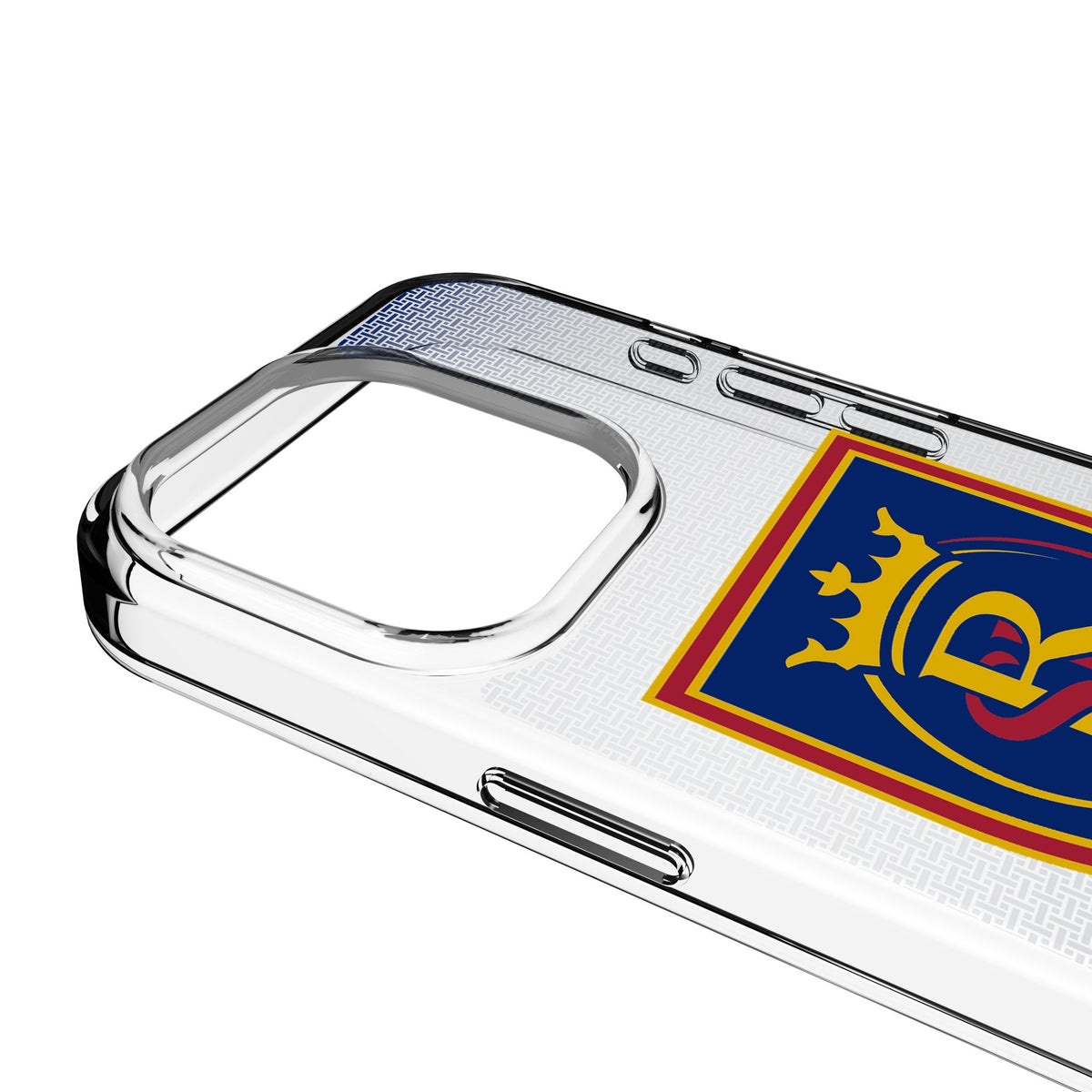 Real Salt Lake Linen Clear Phone Case for Apple iPhone 3