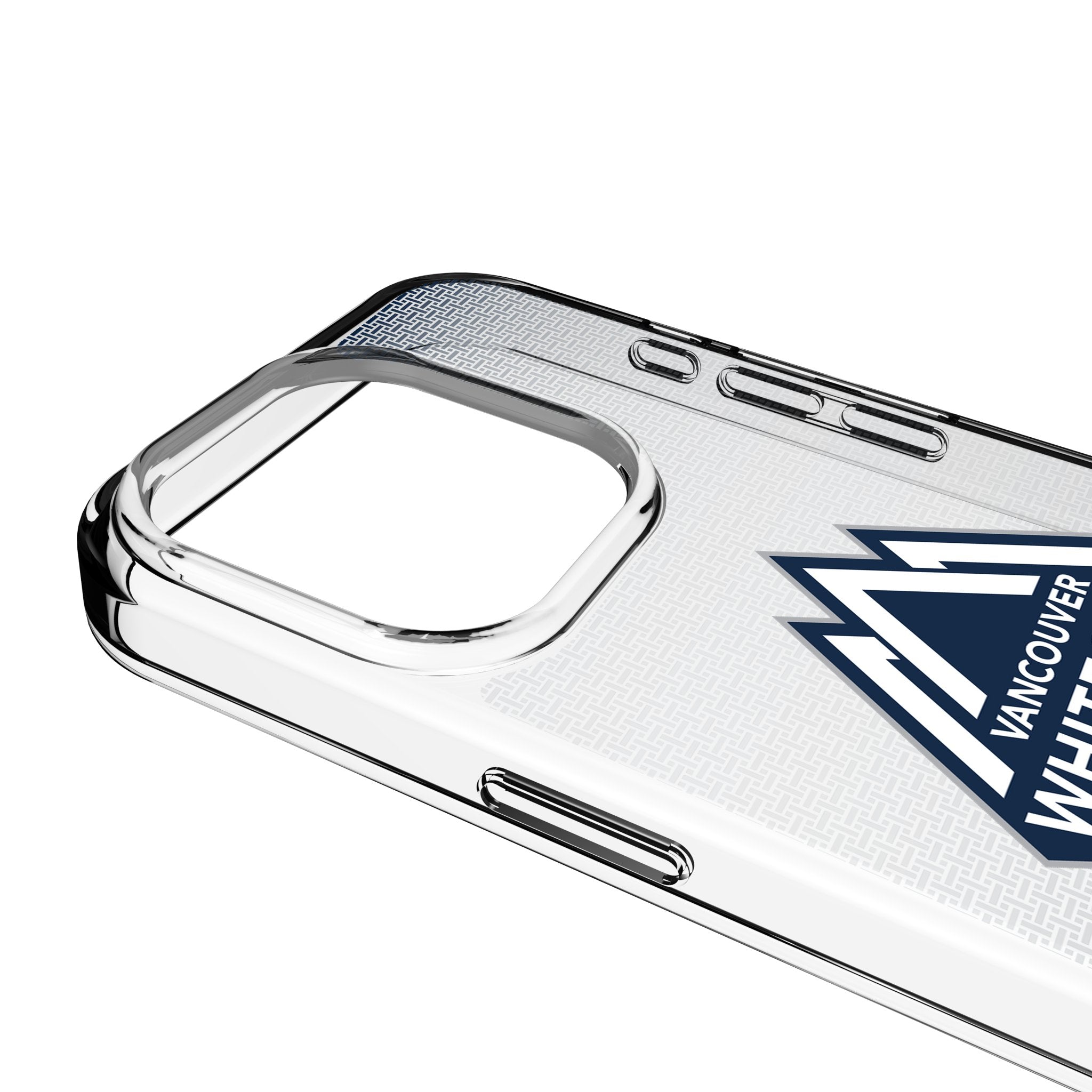 Vancouver Whitecaps Linen Clear Phone Case for Apple iPhone 3