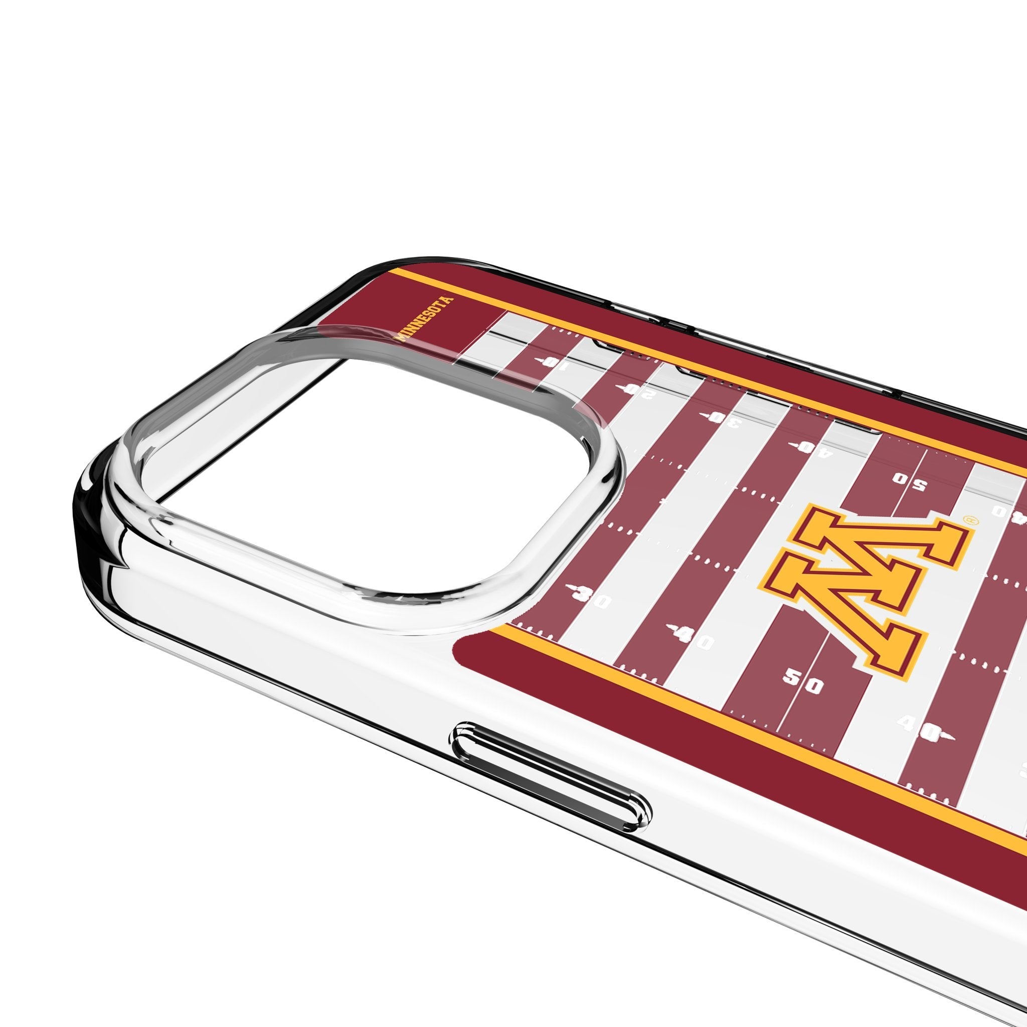 University of Minnesota Golden Gophers Field Clear Phone Case for Apple iPhone 3