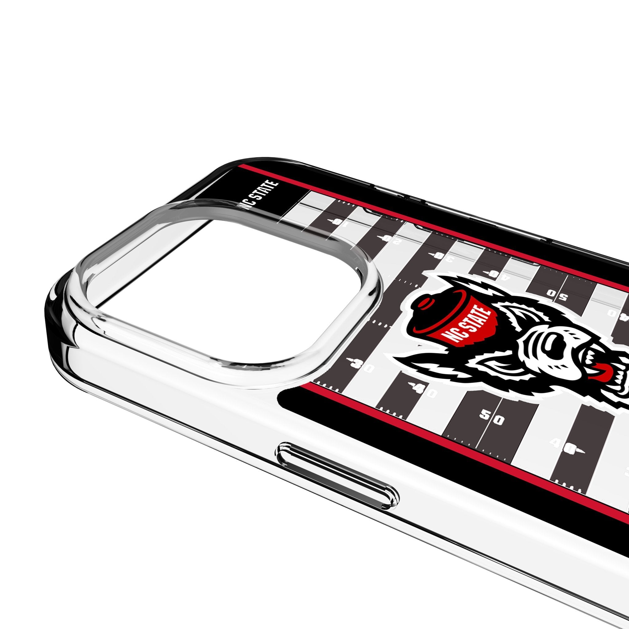 North Carolina State University Wolfpack Field Clear Phone Case for Apple iPhone 3