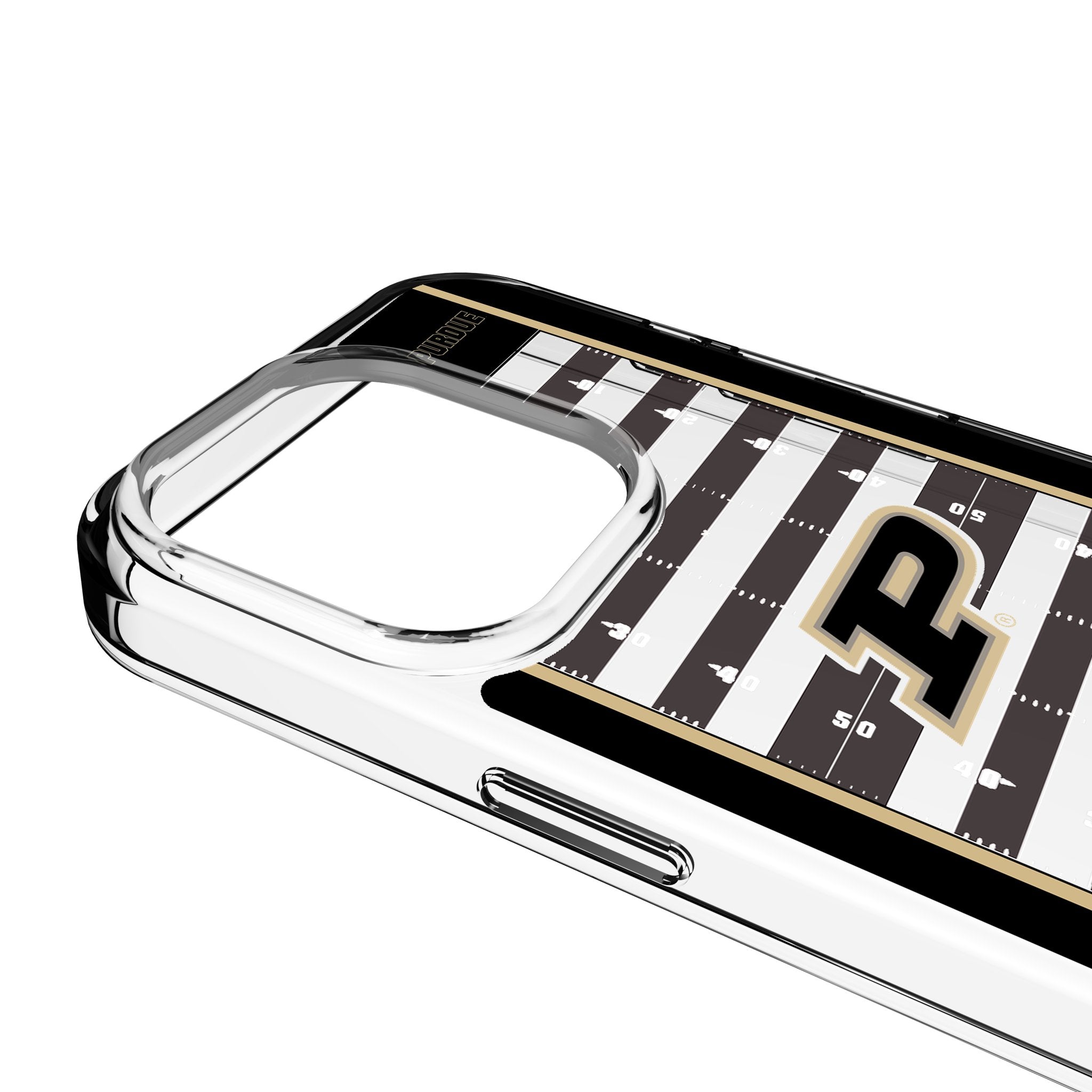 Purdue University Boilermakers Field Clear Phone Case for Apple iPhone 3