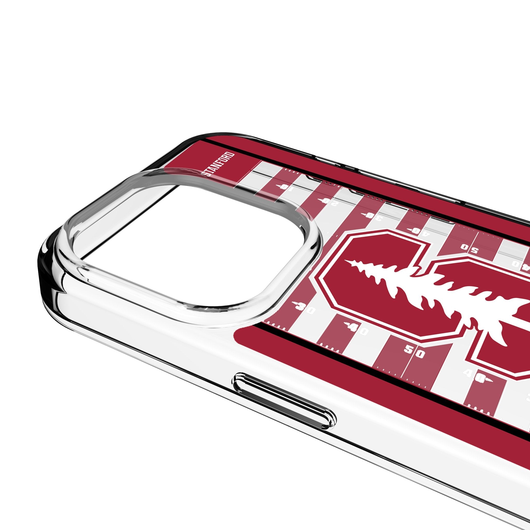 Stanford University Cardinal Field Clear Phone Case for Apple iPhone 3