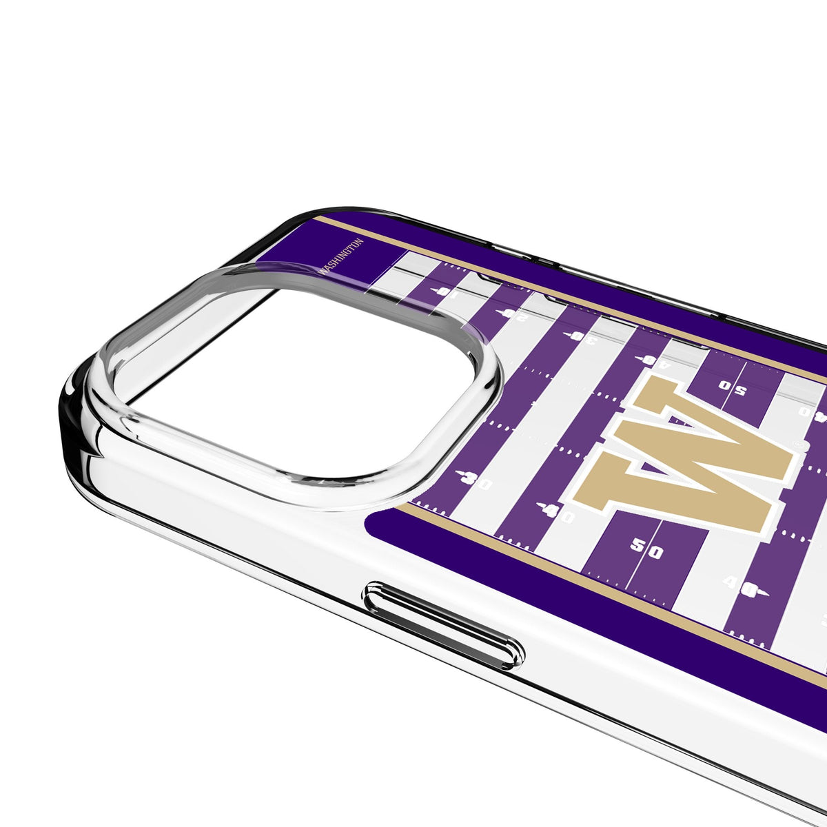 University of Washington Huskies Field Clear Phone Case for Apple iPhone 3