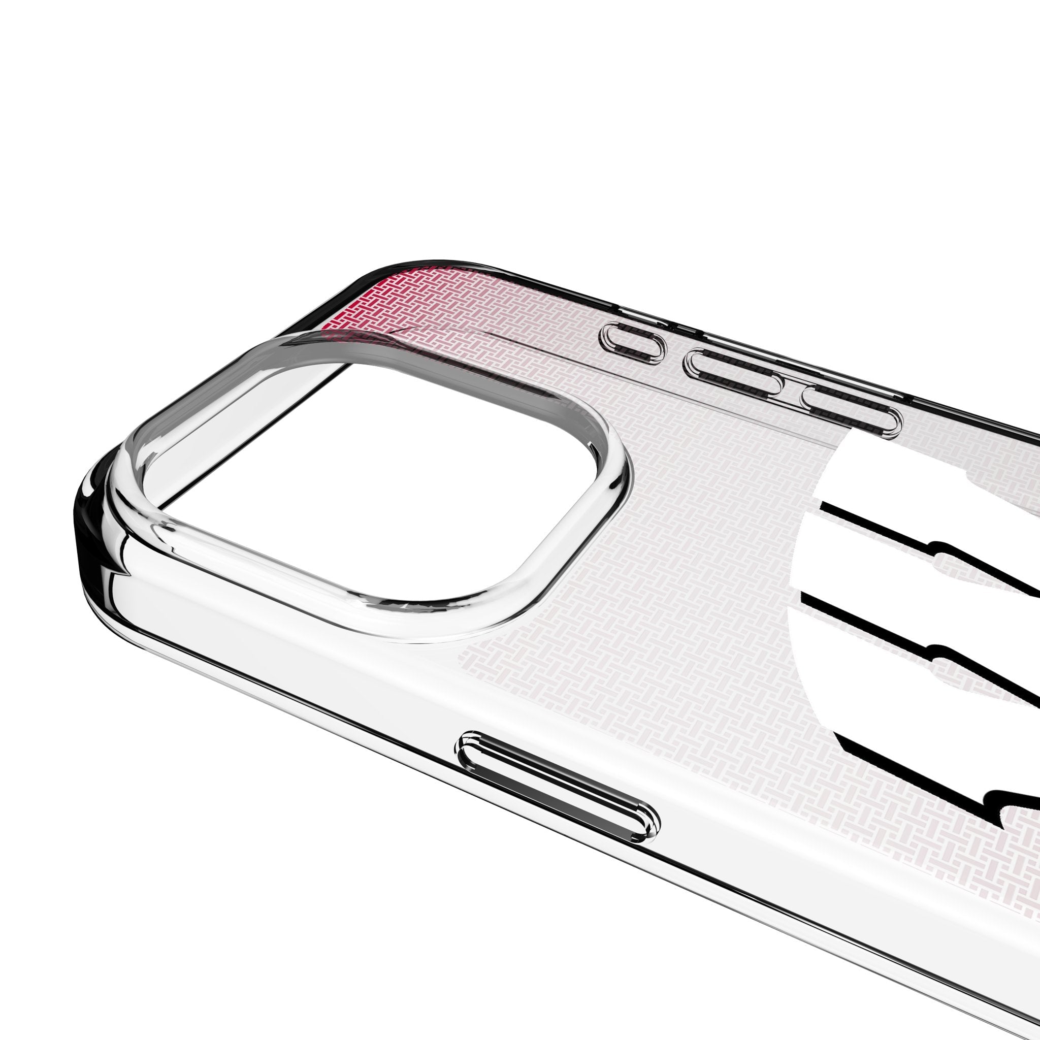 University of Wisconsin Badgers Linen Clear Phone Case for Apple iPhone 3