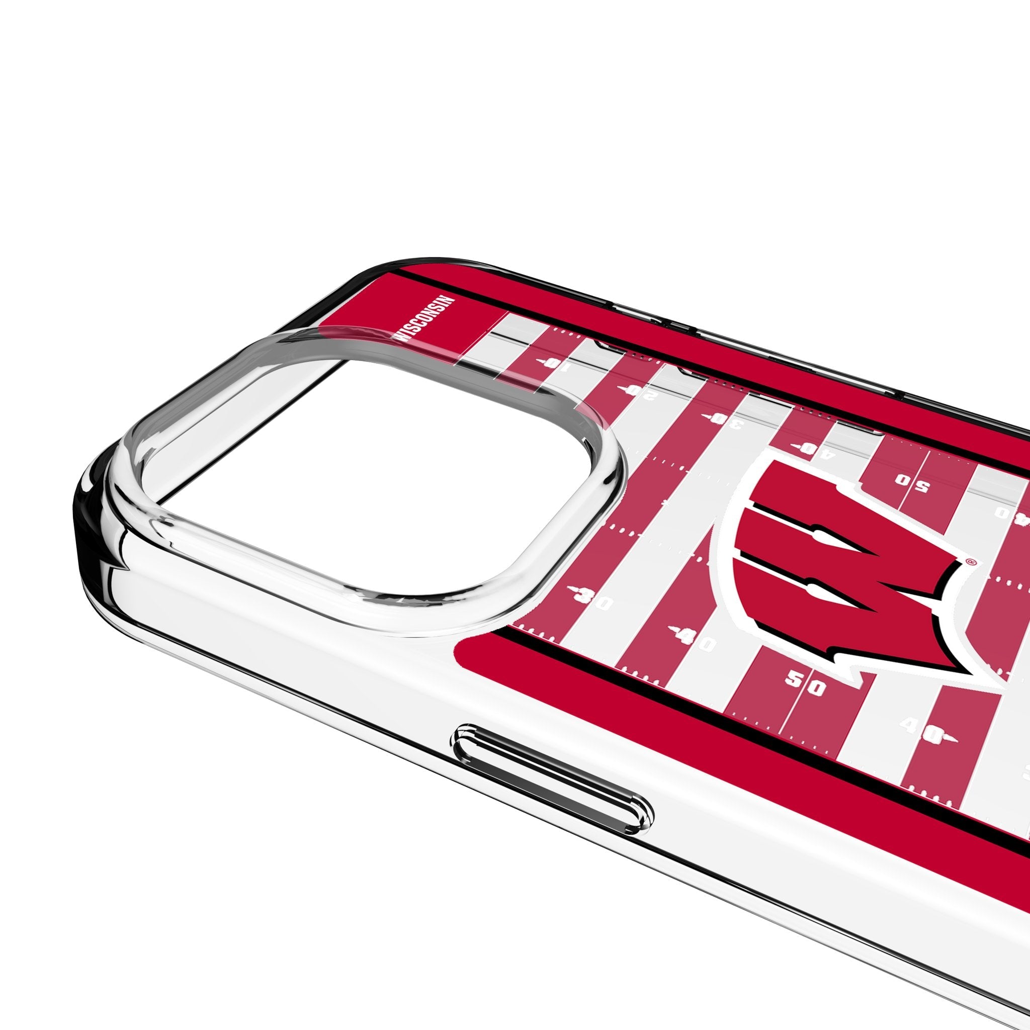 University of Wisconsin Badgers Field Clear Phone Case for Apple iPhone 3