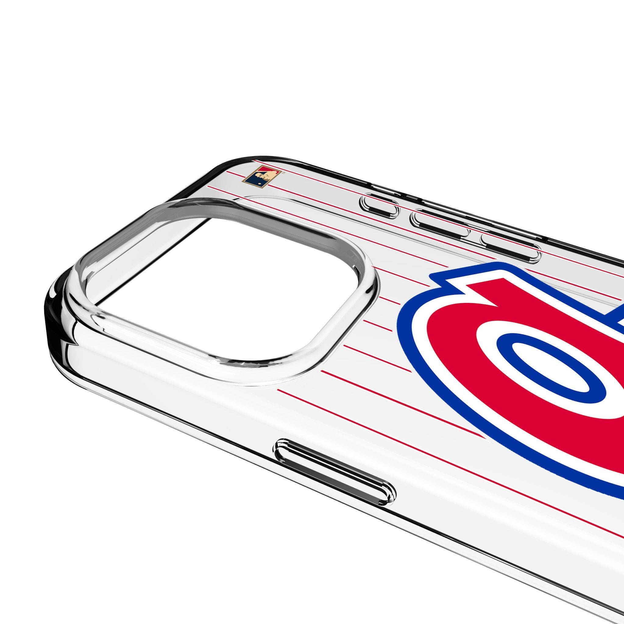 Atlanta Braves 1972-1980 - Cooperstown Collection Pinstripe Clear Phone Case for Apple iPhone 3