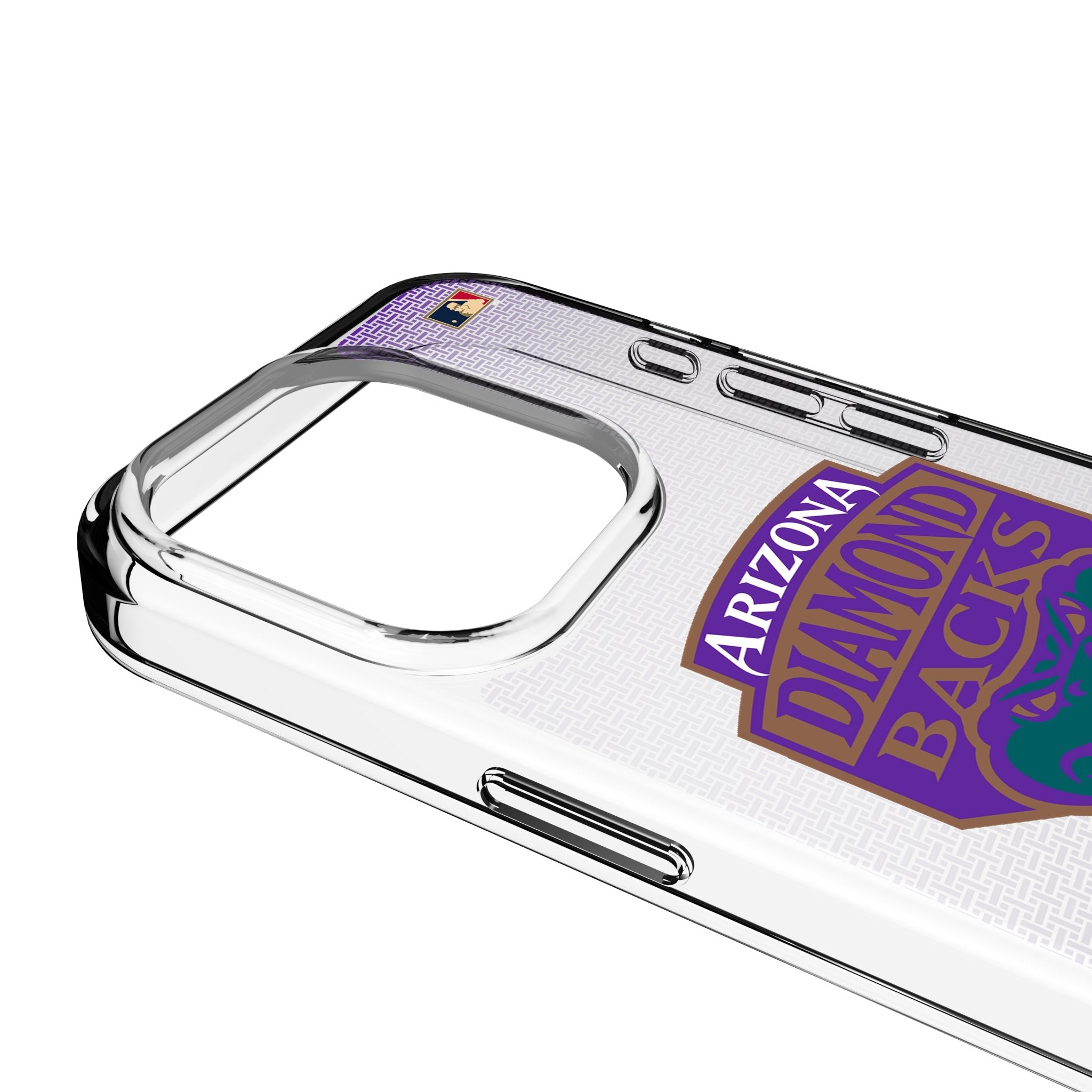Arizona Diamondbacks 1999-2006 - Cooperstown Collection Linen Clear Phone Case for Apple iPhone 3