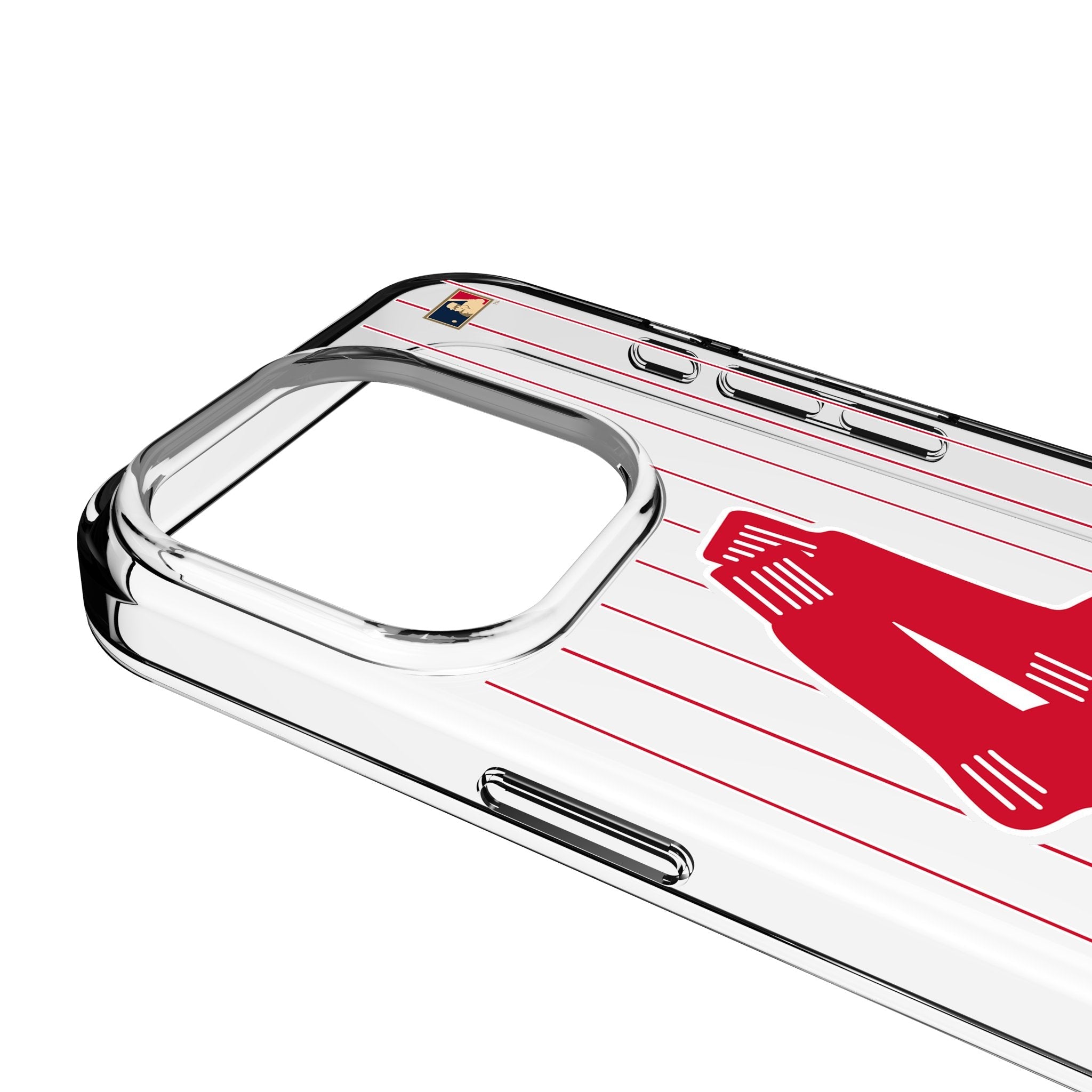 Boston Red Sox 1924-1960 - Cooperstown Collection Pinstripe Clear Phone Case for Apple iPhone 3