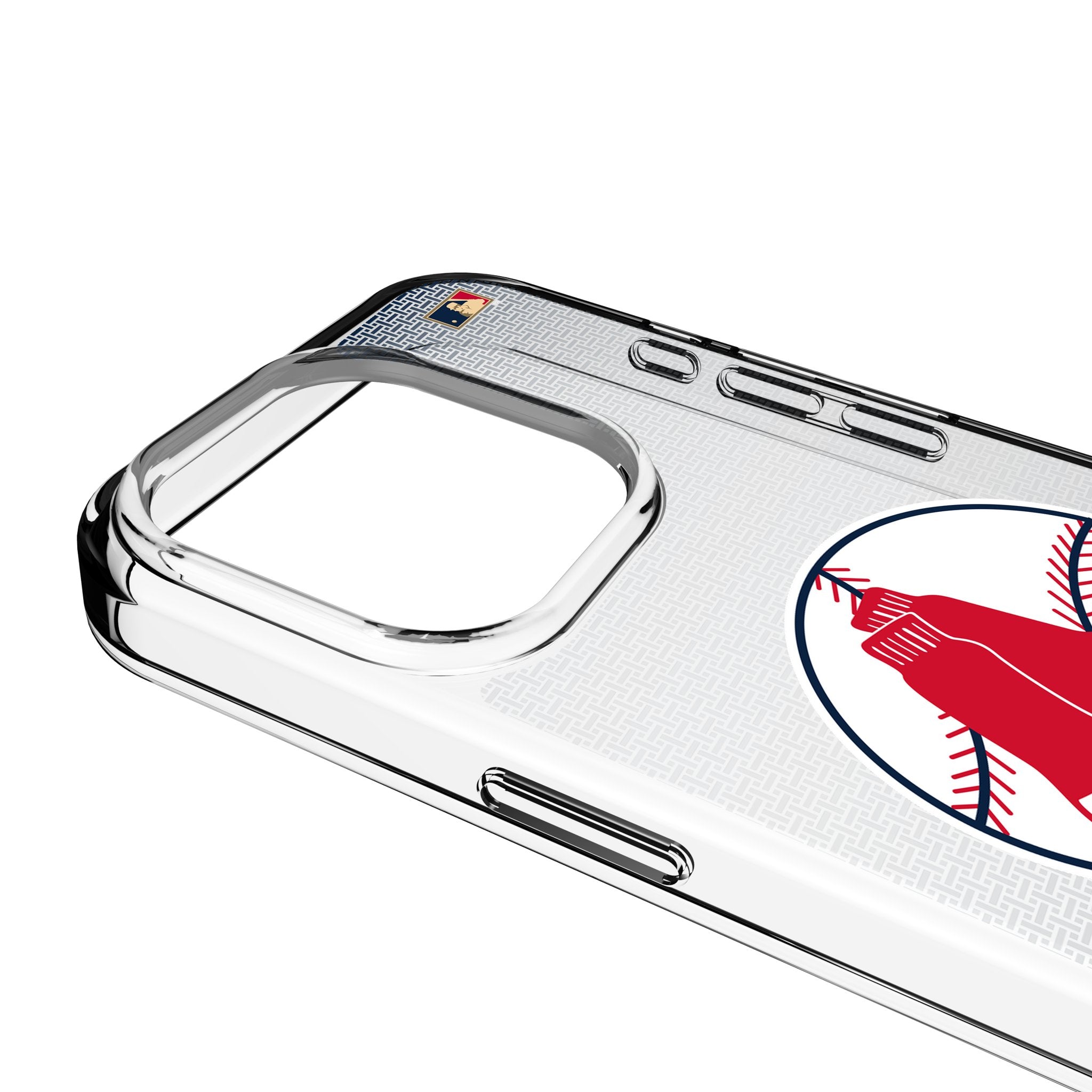 Boston Red Sox 1970-1975 - Cooperstown Collection Linen Clear Phone Case for Apple iPhone 3