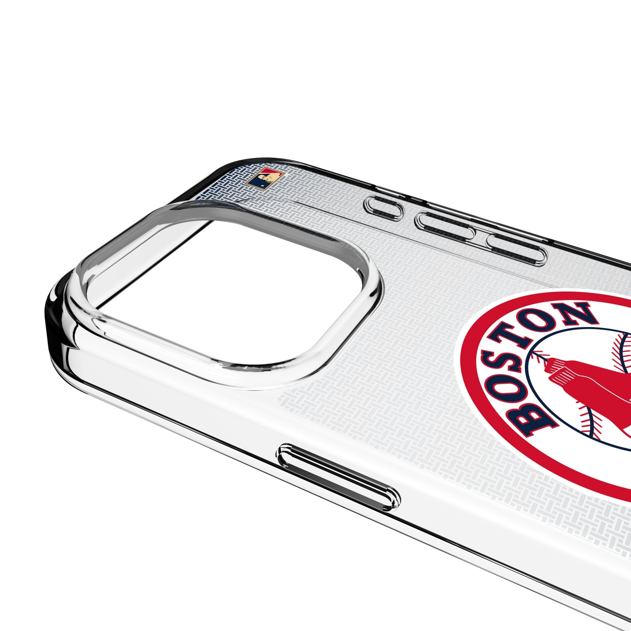 Boston Red Sox 1976-2008 - Cooperstown Collection Linen Clear Phone Case for Apple iPhone 3