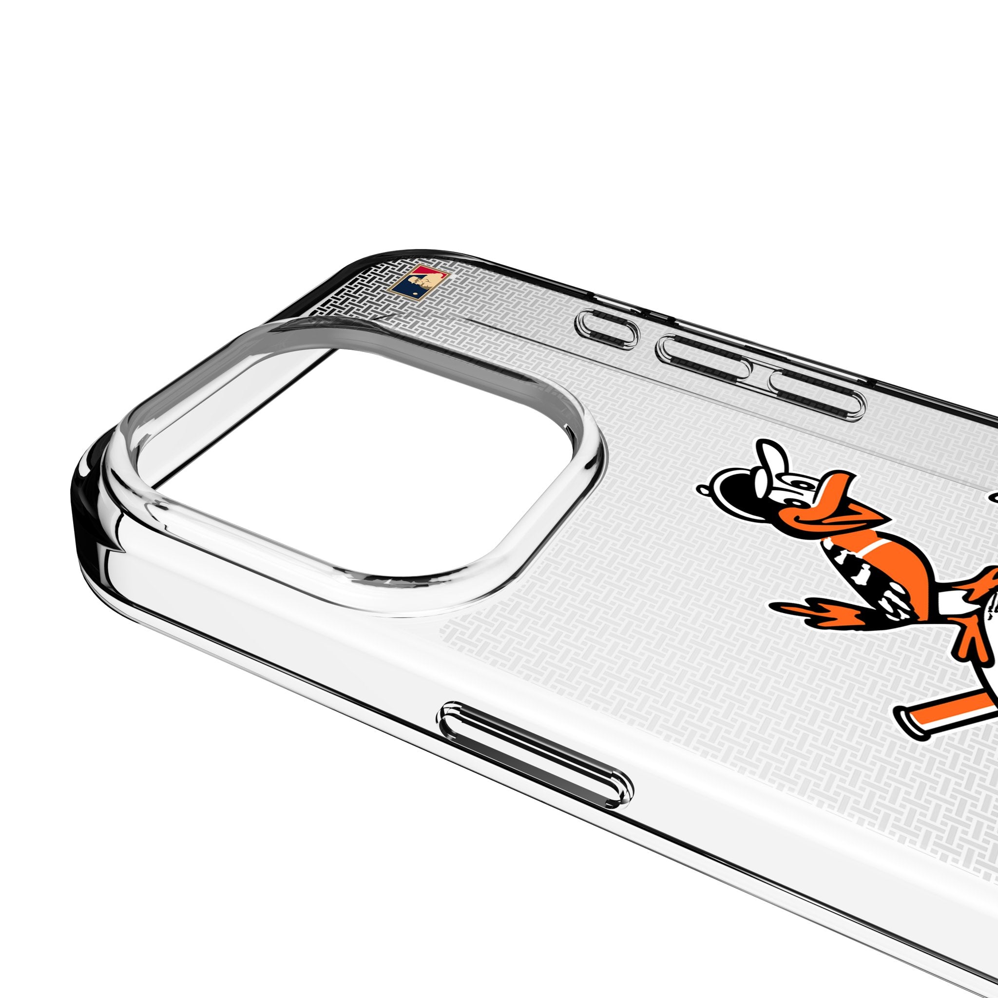 Baltimore Orioles 1954-1963 - Cooperstown Collection Linen Clear Phone Case for Apple iPhone 3