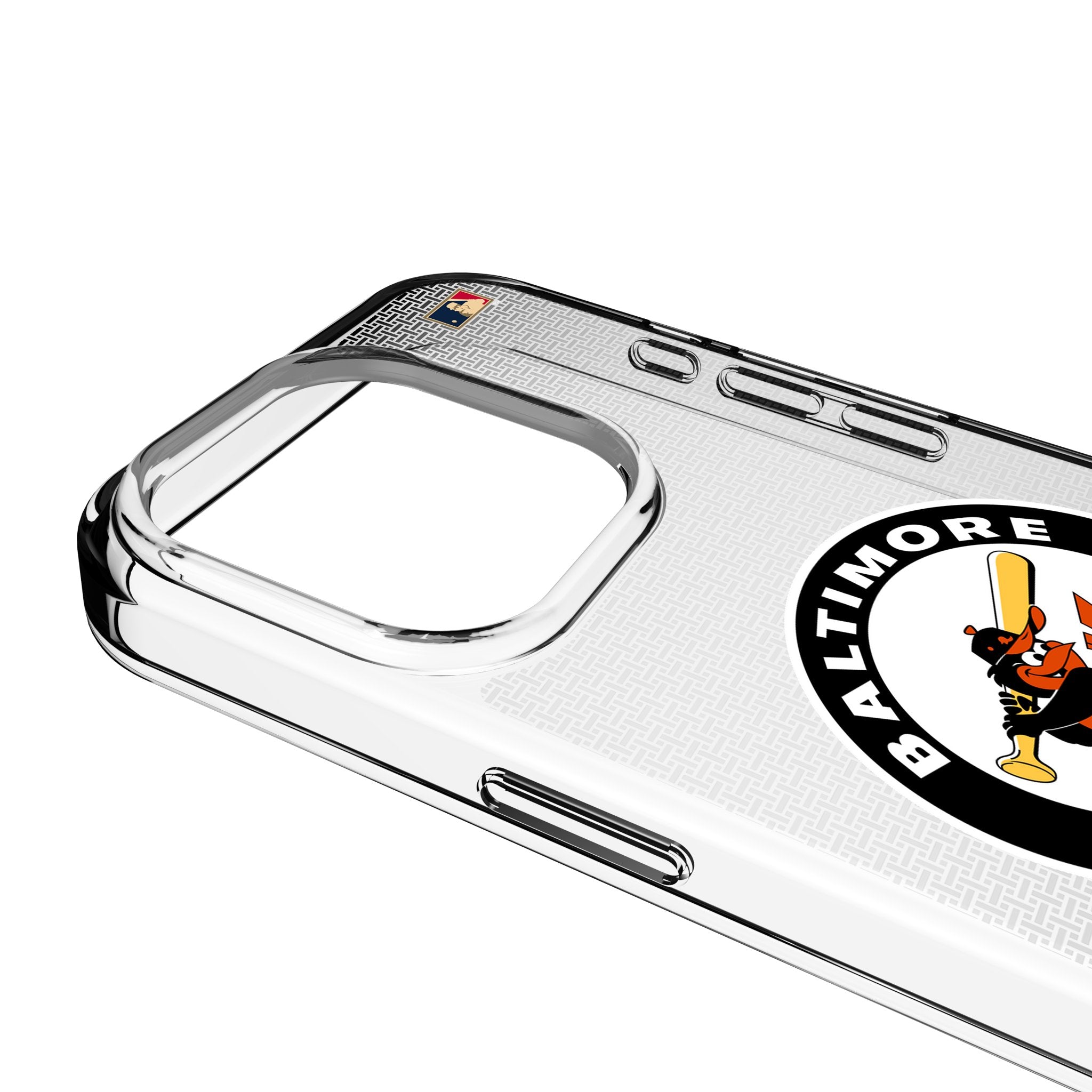 Baltimore Orioles 1966-1969 - Cooperstown Collection Linen Clear Phone Case for Apple iPhone 3