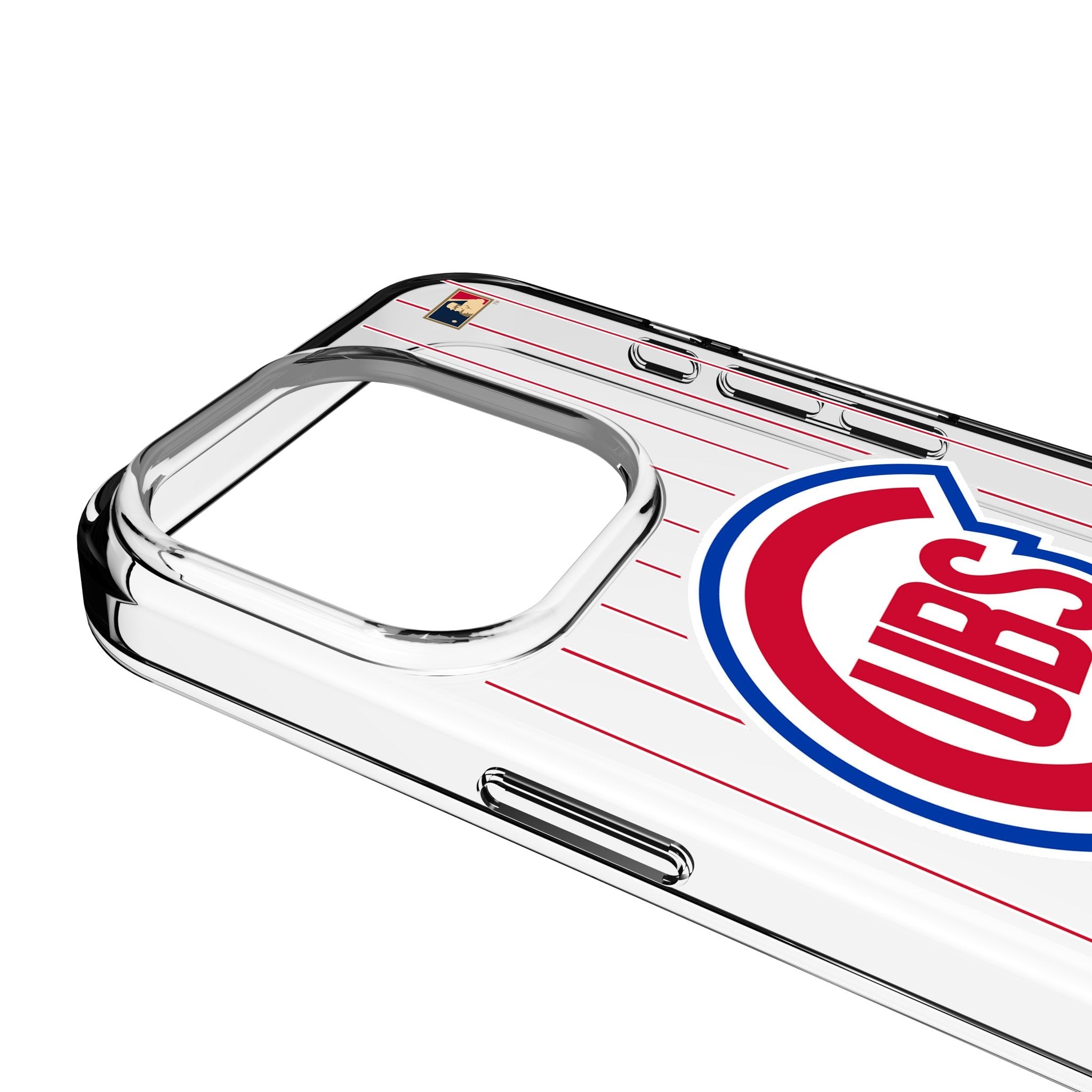 Chicago Cubs 1948-1956 - Cooperstown Collection Pinstripe Clear Phone Case for Apple iPhone 3