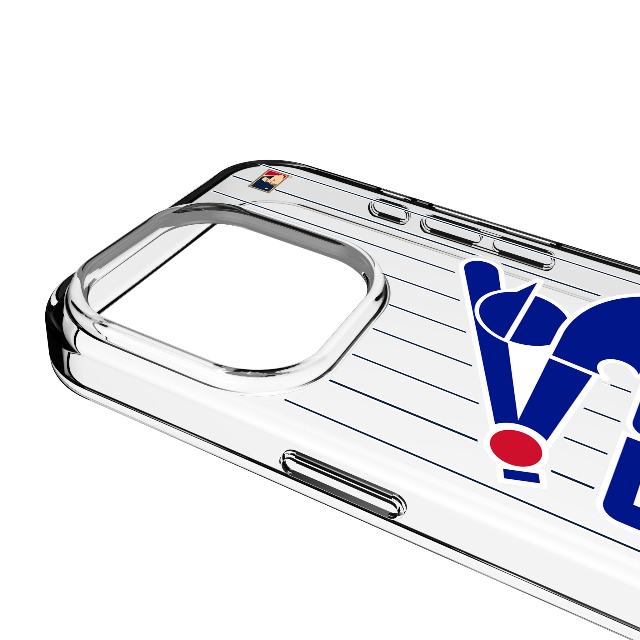 Chicago White Sox 1976-1981 - Cooperstown Collection Pinstripe Clear Phone Case for Apple iPhone 3