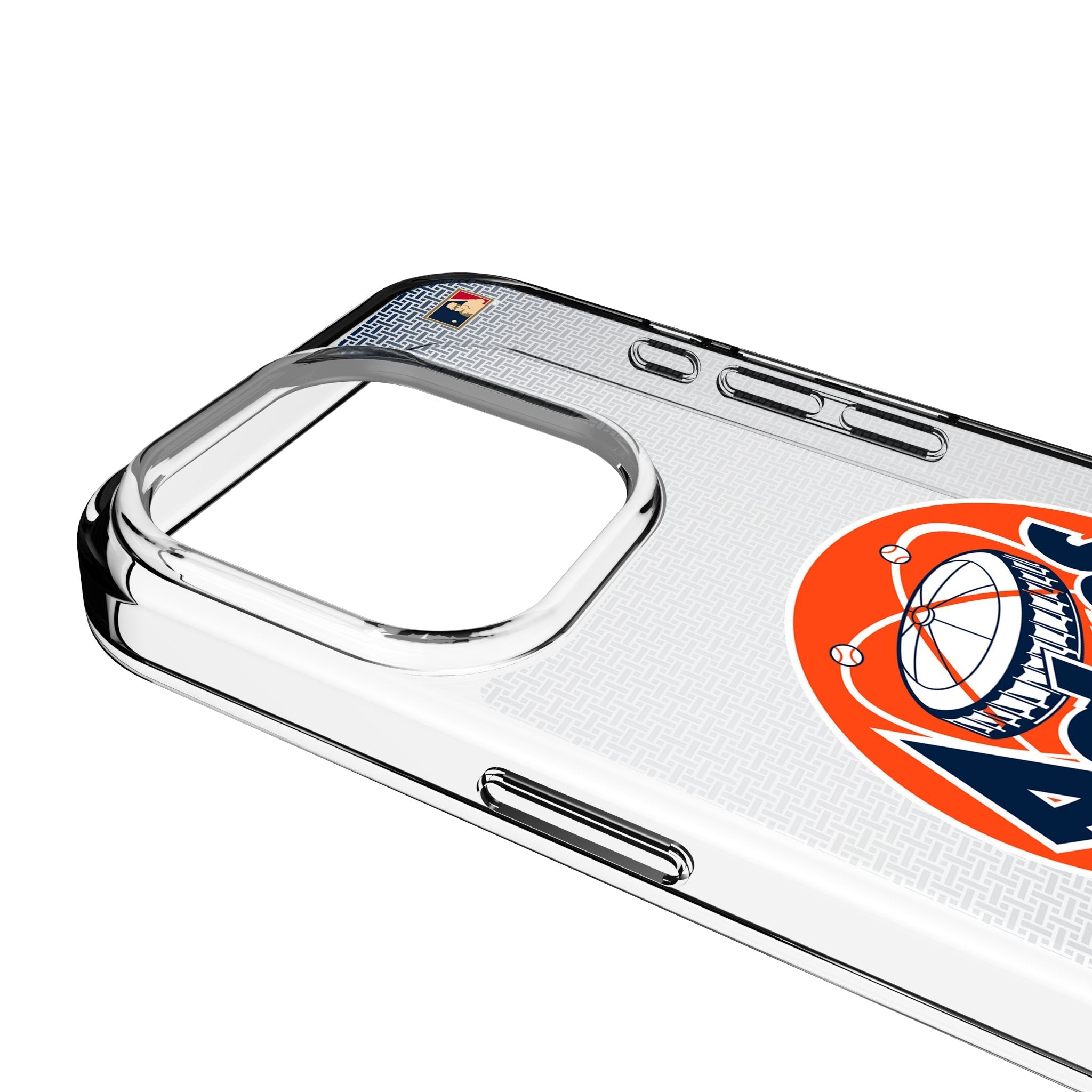 Houston Astros 1977-1993 - Cooperstown Collection Linen Clear Phone Case for Apple iPhone 3