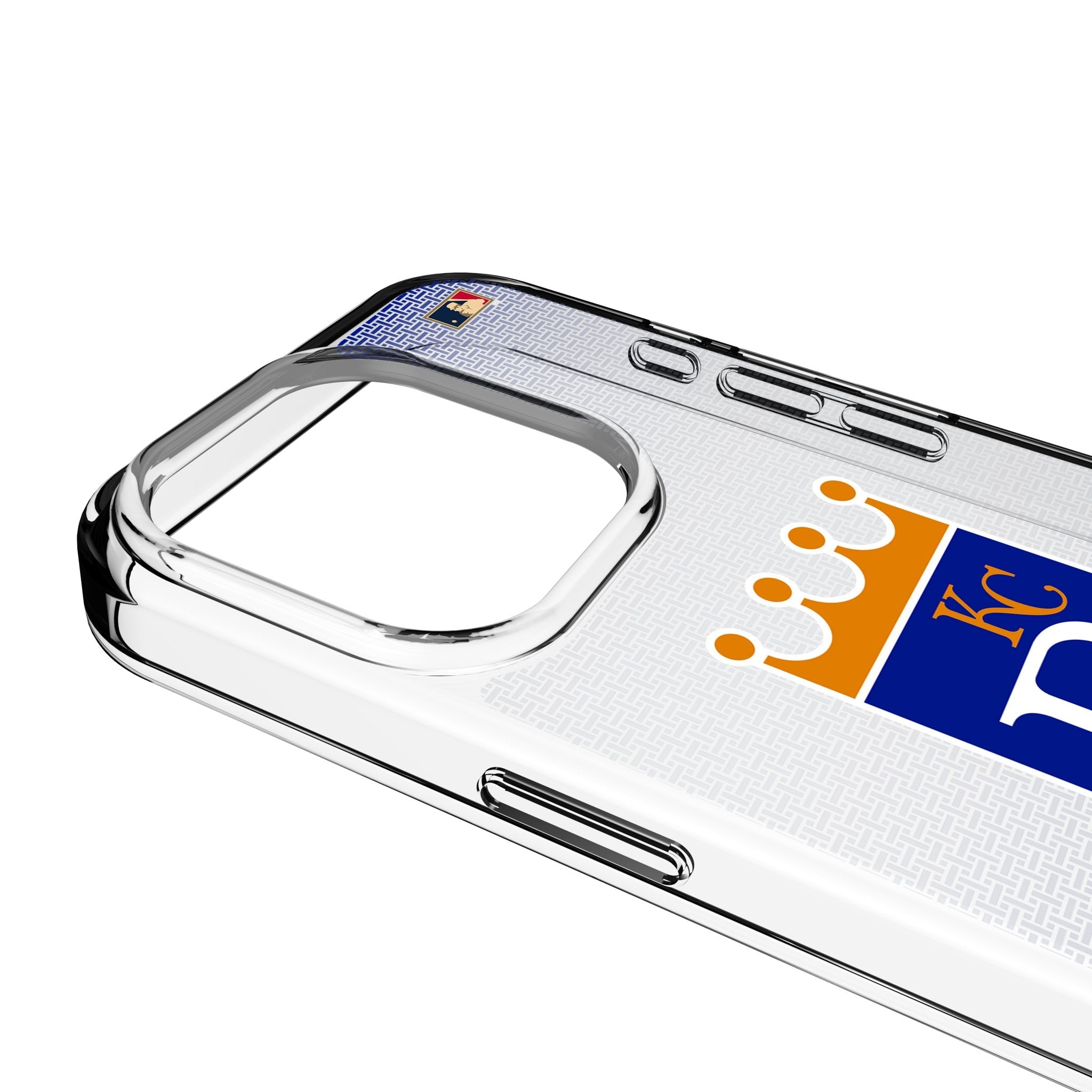 Kansas City Royals 1969-1978 - Cooperstown Collection Linen Clear Phone Case for Apple iPhone 3