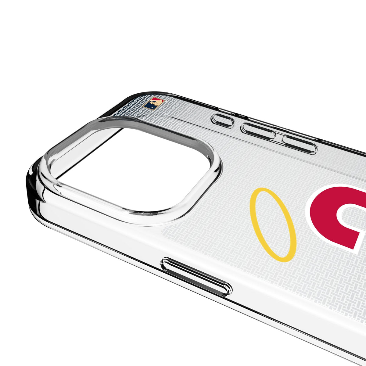 LA Angels 1971 - Cooperstown Collection Linen Clear Phone Case for Apple iPhone 3