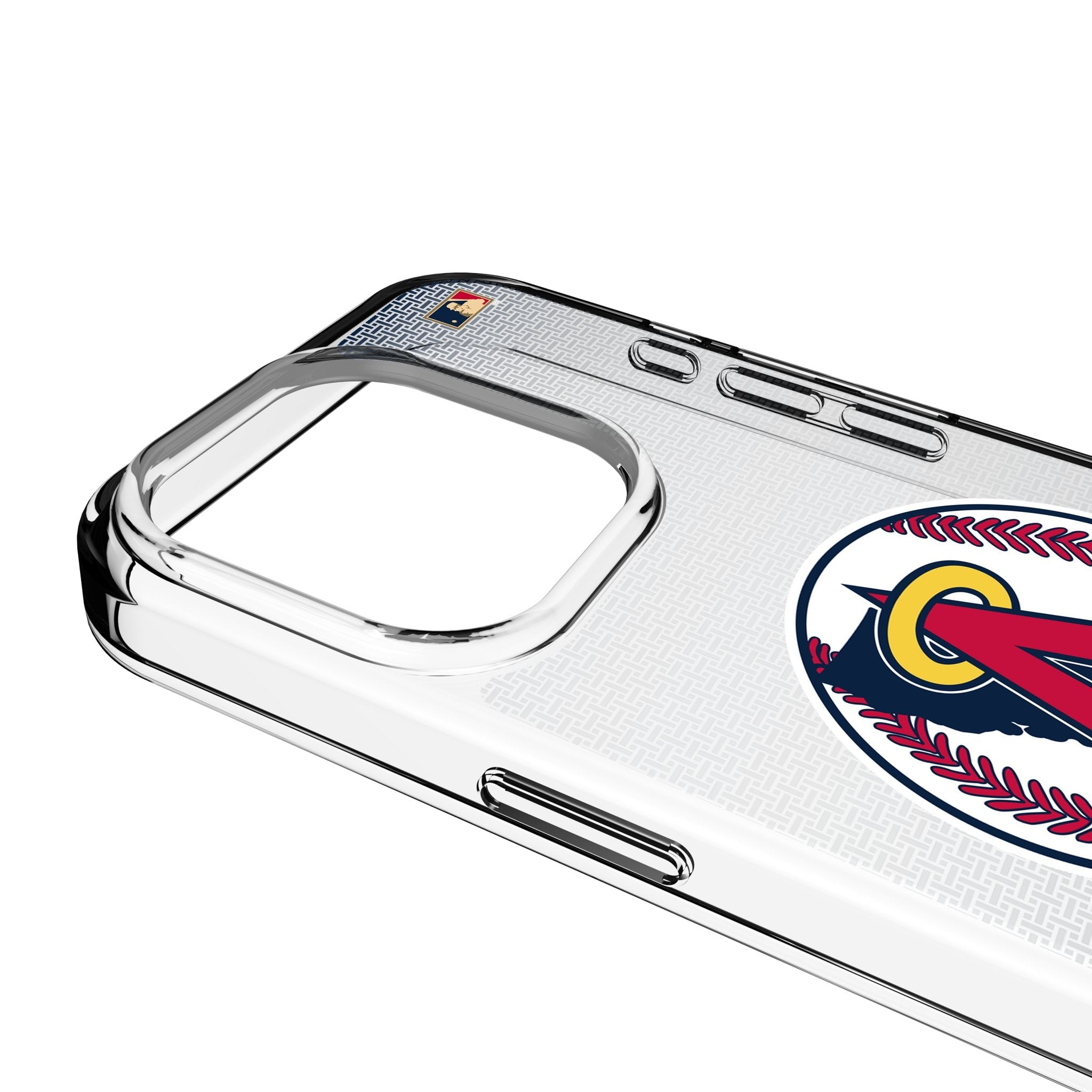 LA Angels 1986-1992 - Cooperstown Collection Linen Clear Phone Case for Apple iPhone 3