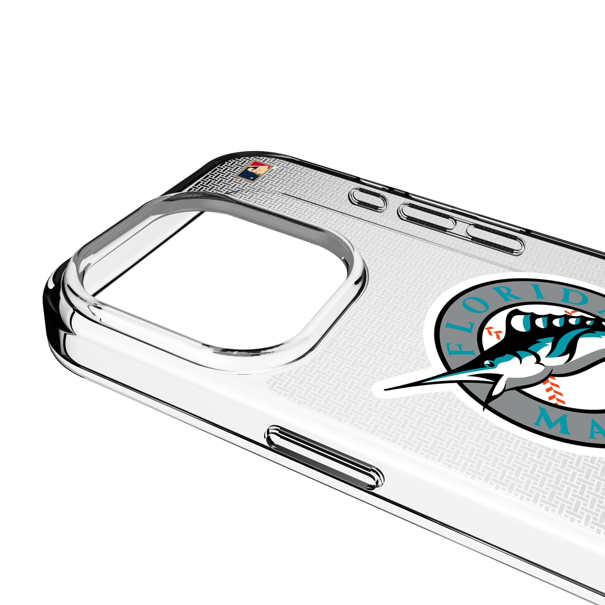 Miami Marlins 1993-2011 - Cooperstown Collection Linen Clear Phone Case for Apple iPhone 3