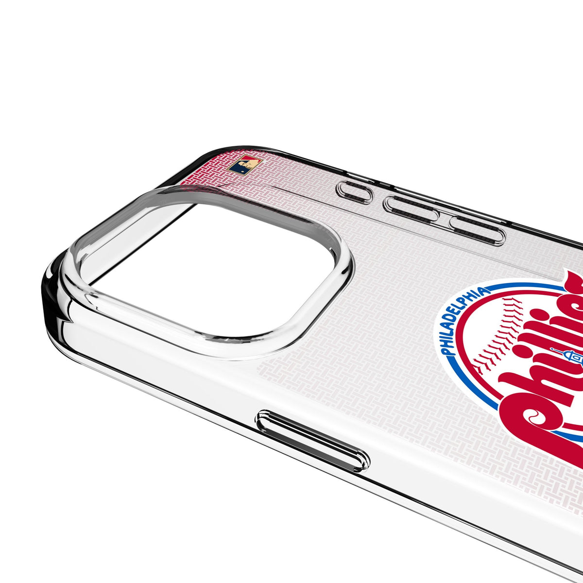 Philadelphia Phillies 1984-1991 - Cooperstown Collection Linen Clear Phone Case for Apple iPhone 3