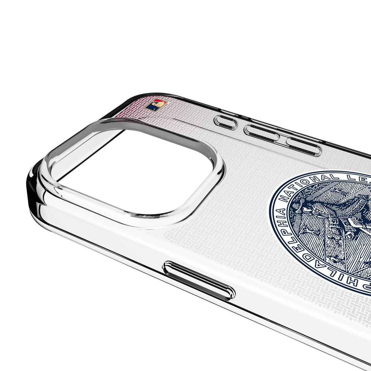 Philadelphia Phillies 1915-1943 - Cooperstown Collection Linen Clear Phone Case for Apple iPhone 3