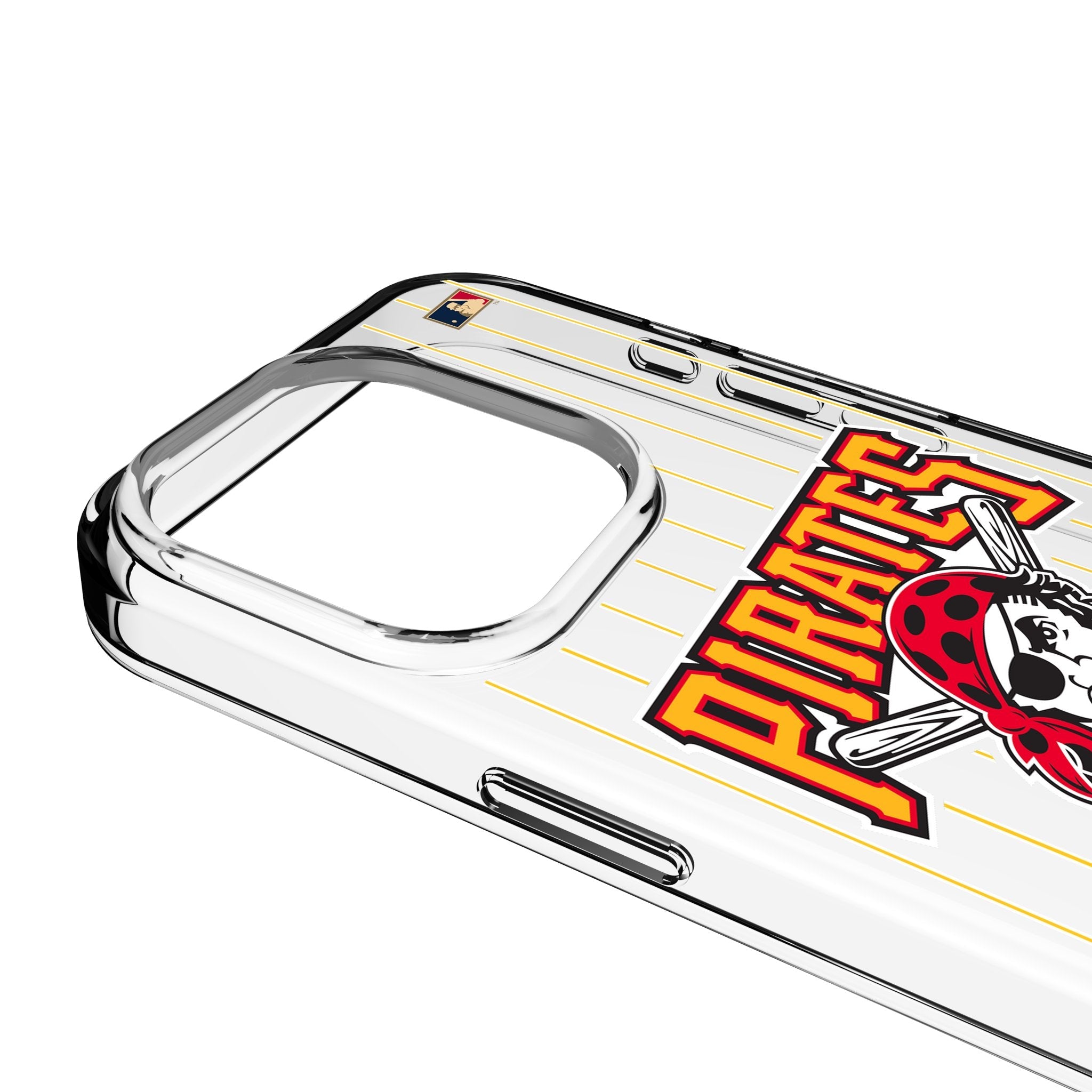 Pittsburgh Pirates 1997-2013 - Cooperstown Collection Pinstripe Clear Phone Case for Apple iPhone 3