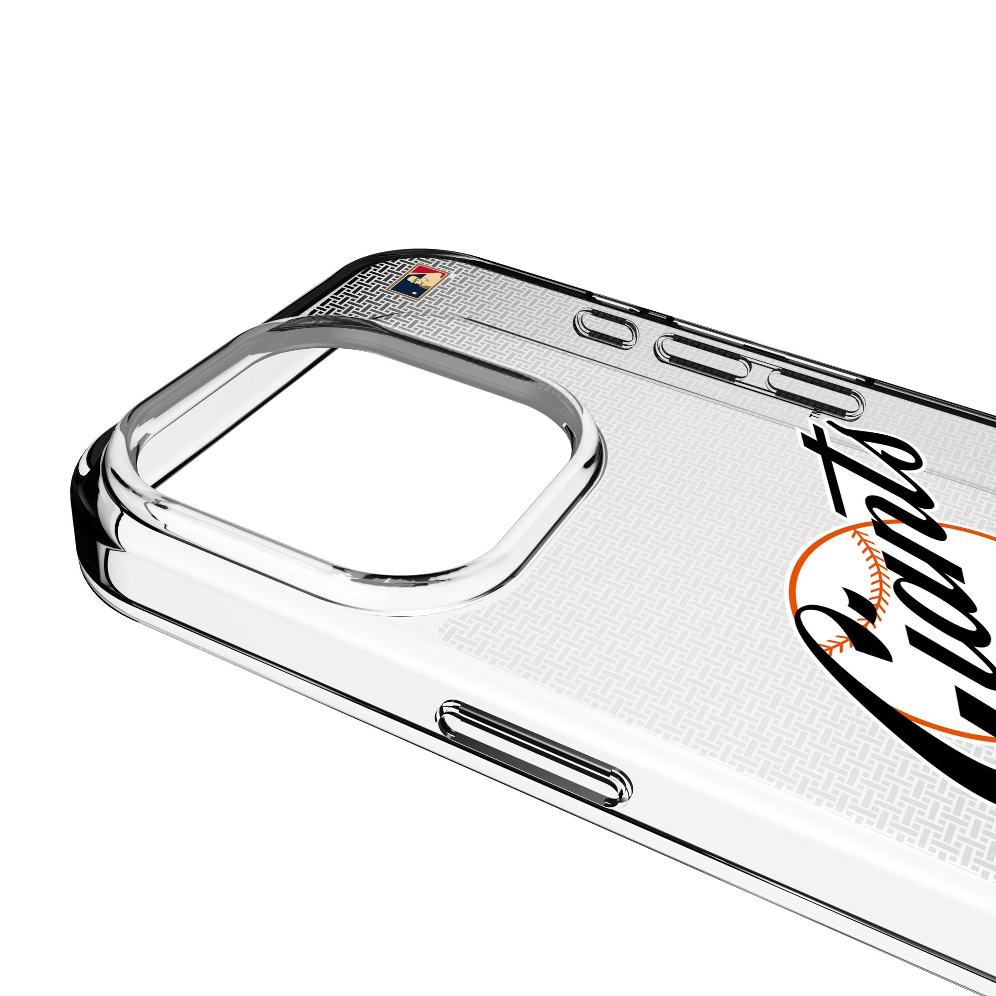 San Francisco Giants 1958-1967 - Cooperstown Collection Linen Clear Phone Case for Apple iPhone 3
