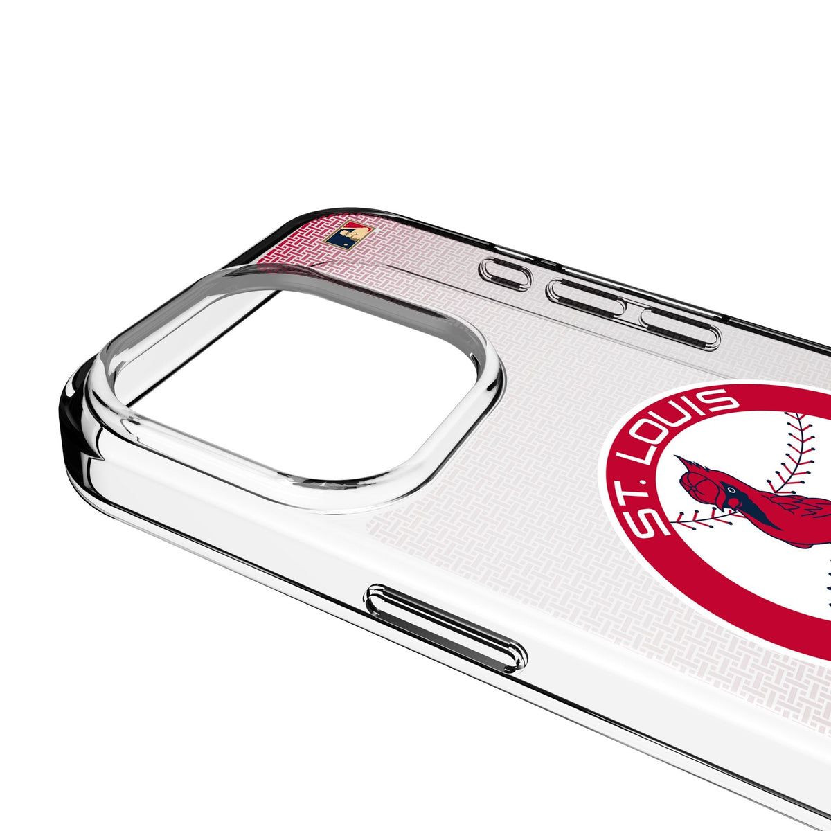 St Louis Cardinals 1966-1997 - Cooperstown Collection Linen Clear Phone Case for Apple iPhone 3