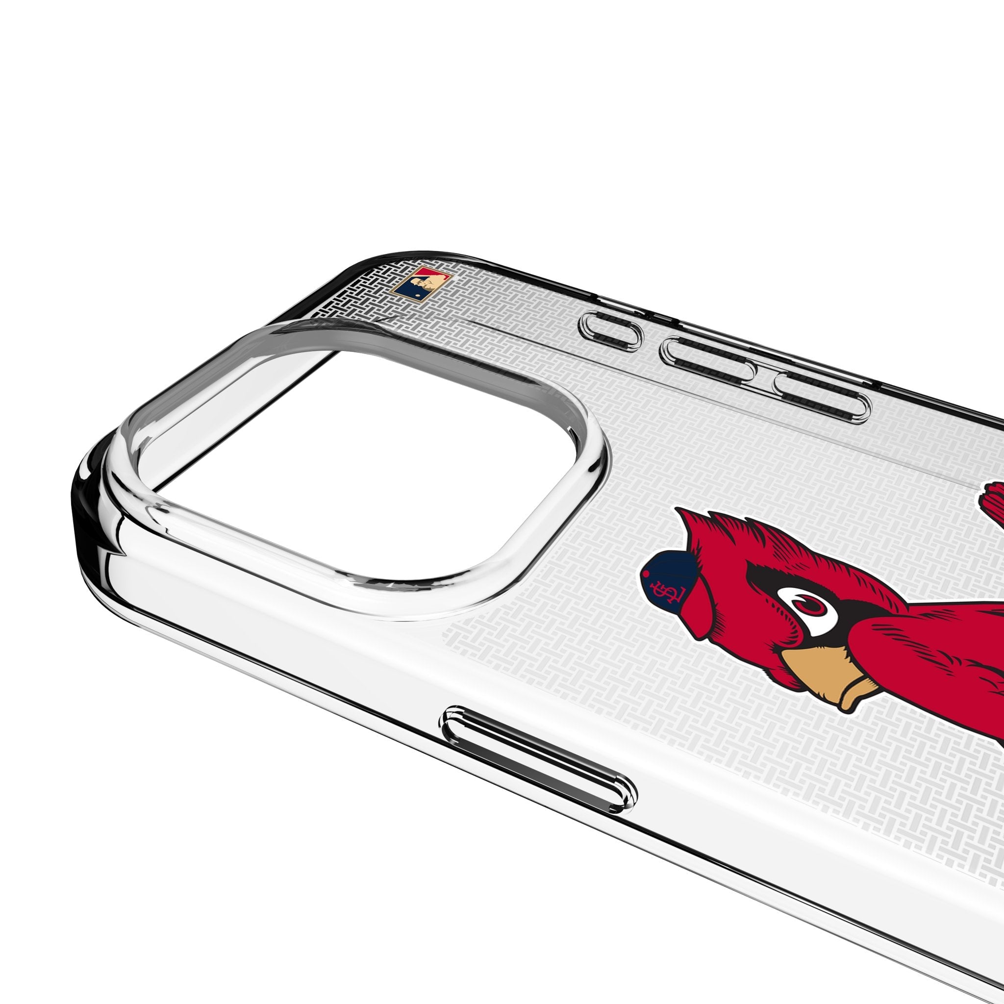 St Louis Cardinals 1950s - Cooperstown Collection Linen Clear Phone Case for Apple iPhone 3
