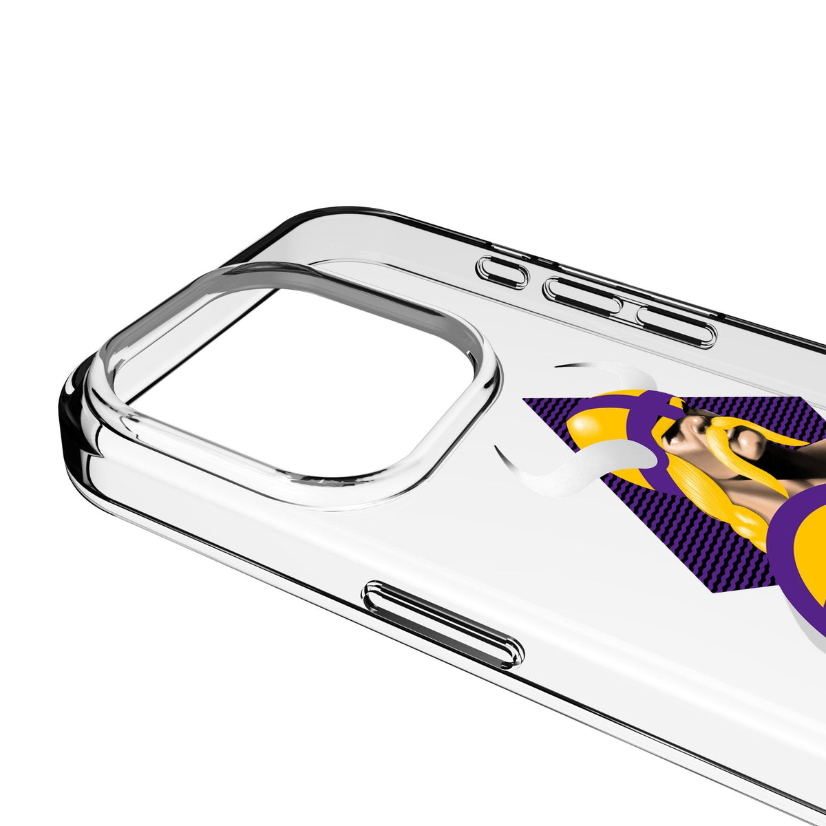Minnesota Vikings 2024 Edition Clear Phone Case for Apple iPhone 3
