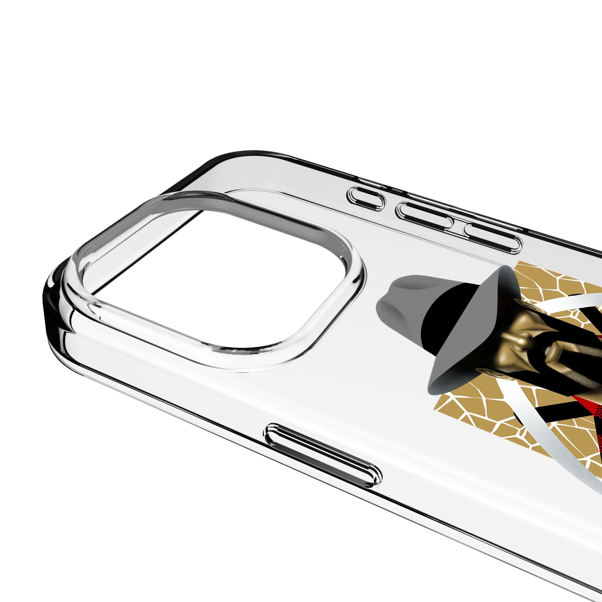 San Francisco 49ers 2024 Edition Clear Phone Case for Apple iPhone 3