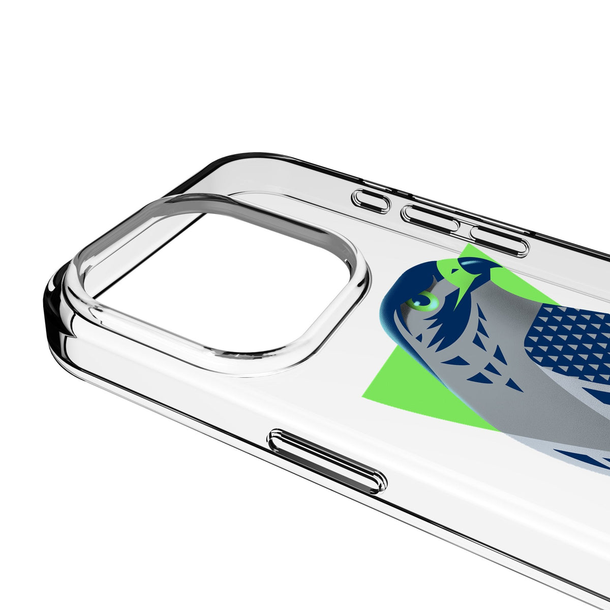 Seattle Seahawks 2024 Edition Clear Phone Case for Apple iPhone 3