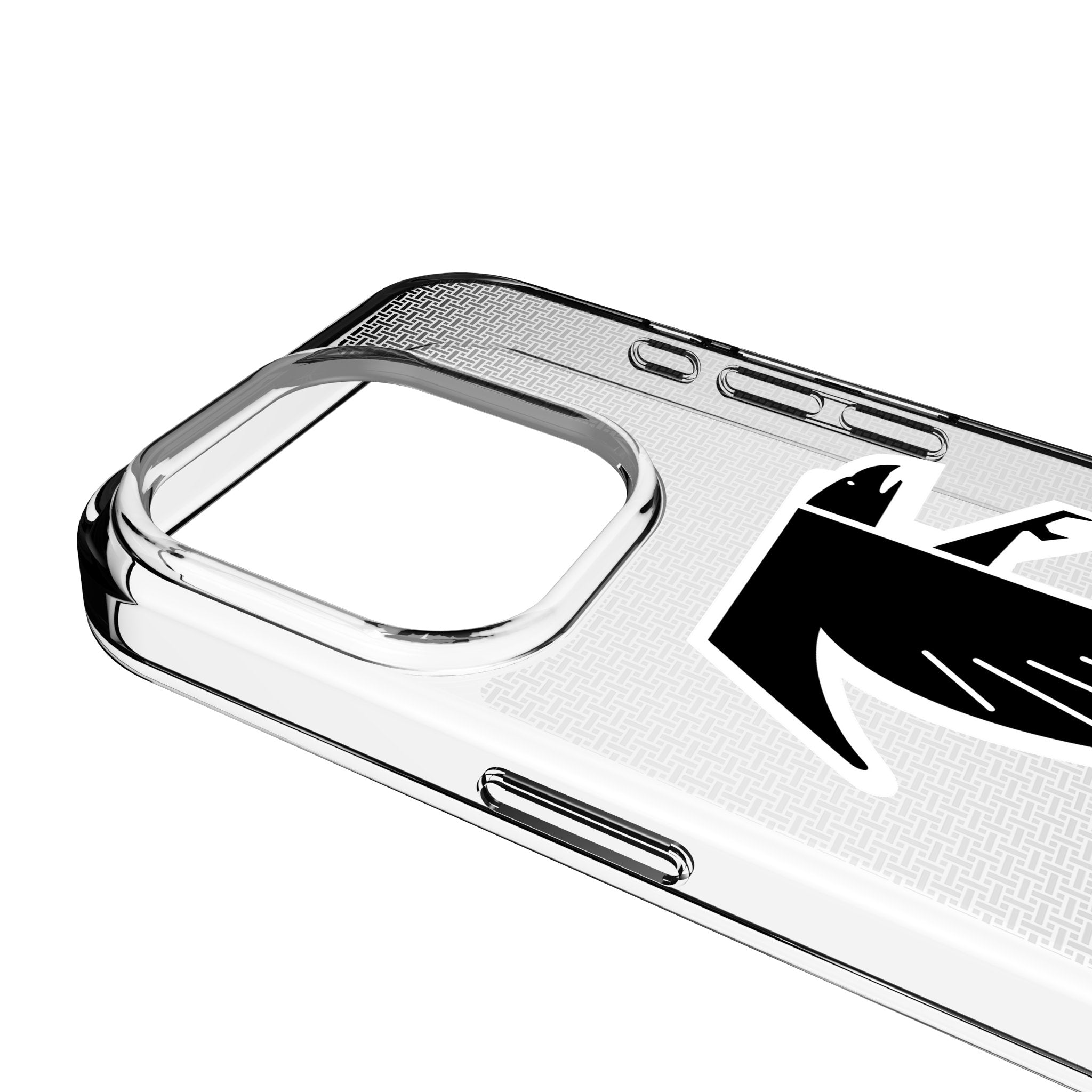 Atlanta Falcons Classic Linen Clear Phone Case for Apple iPhone 3
