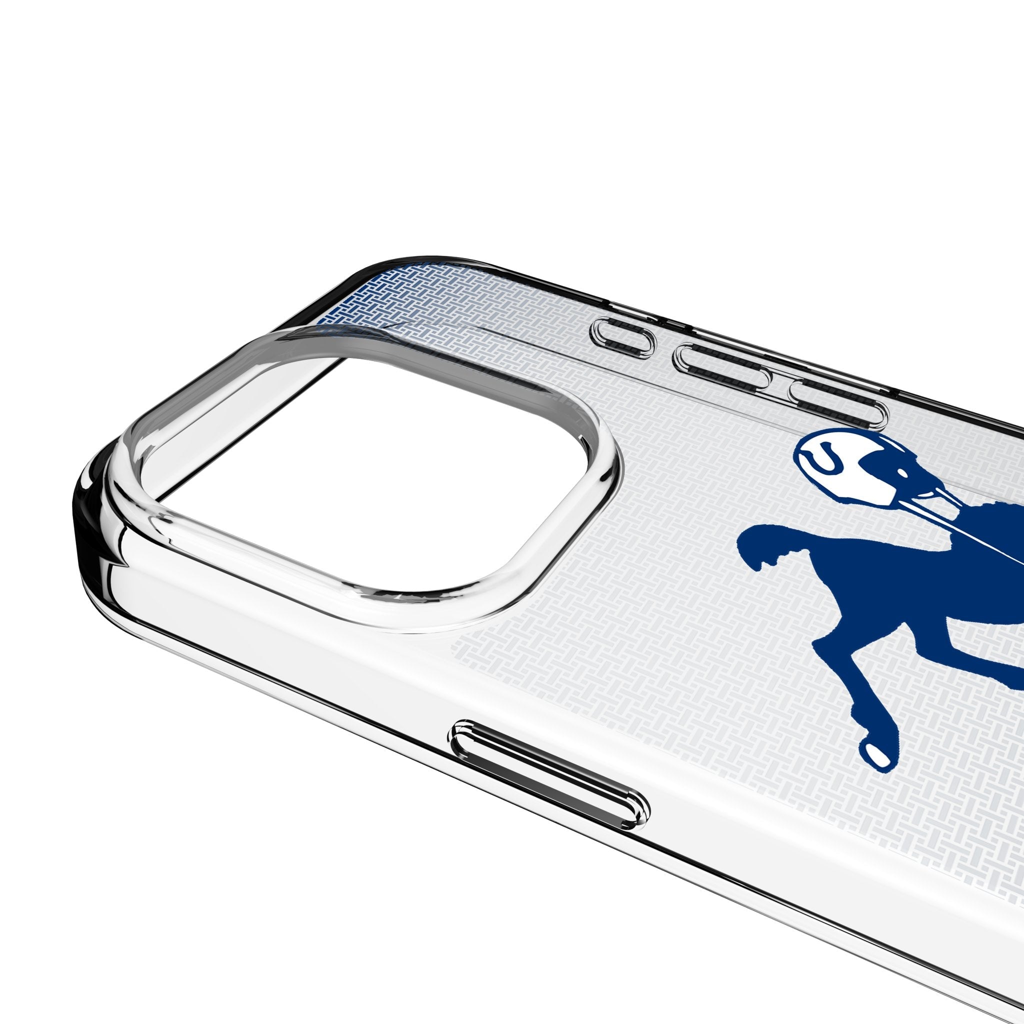 Baltimore Colts 1946 Historic Collection Linen Clear Phone Case for Apple iPhone 3