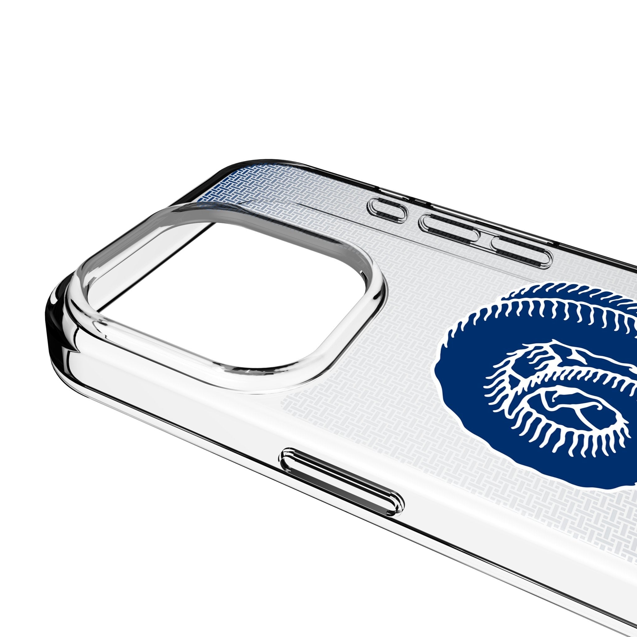 Los Angeles Rams Historic Collection Linen Clear Phone Case for Apple iPhone 3