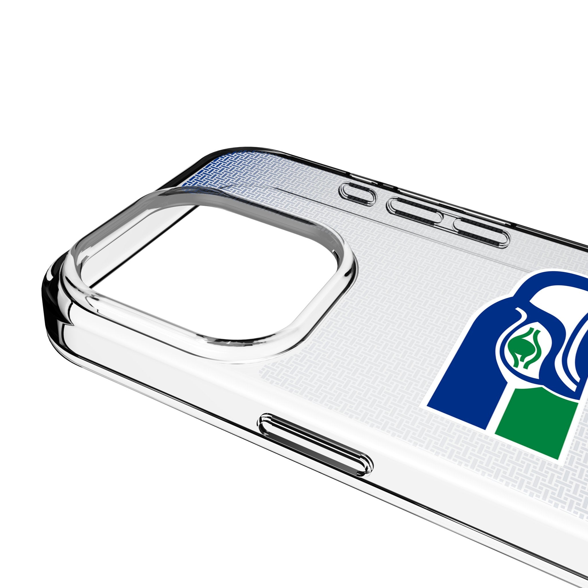 Seattle Seahawks Historic Collection Linen Clear Phone Case for Apple iPhone 3