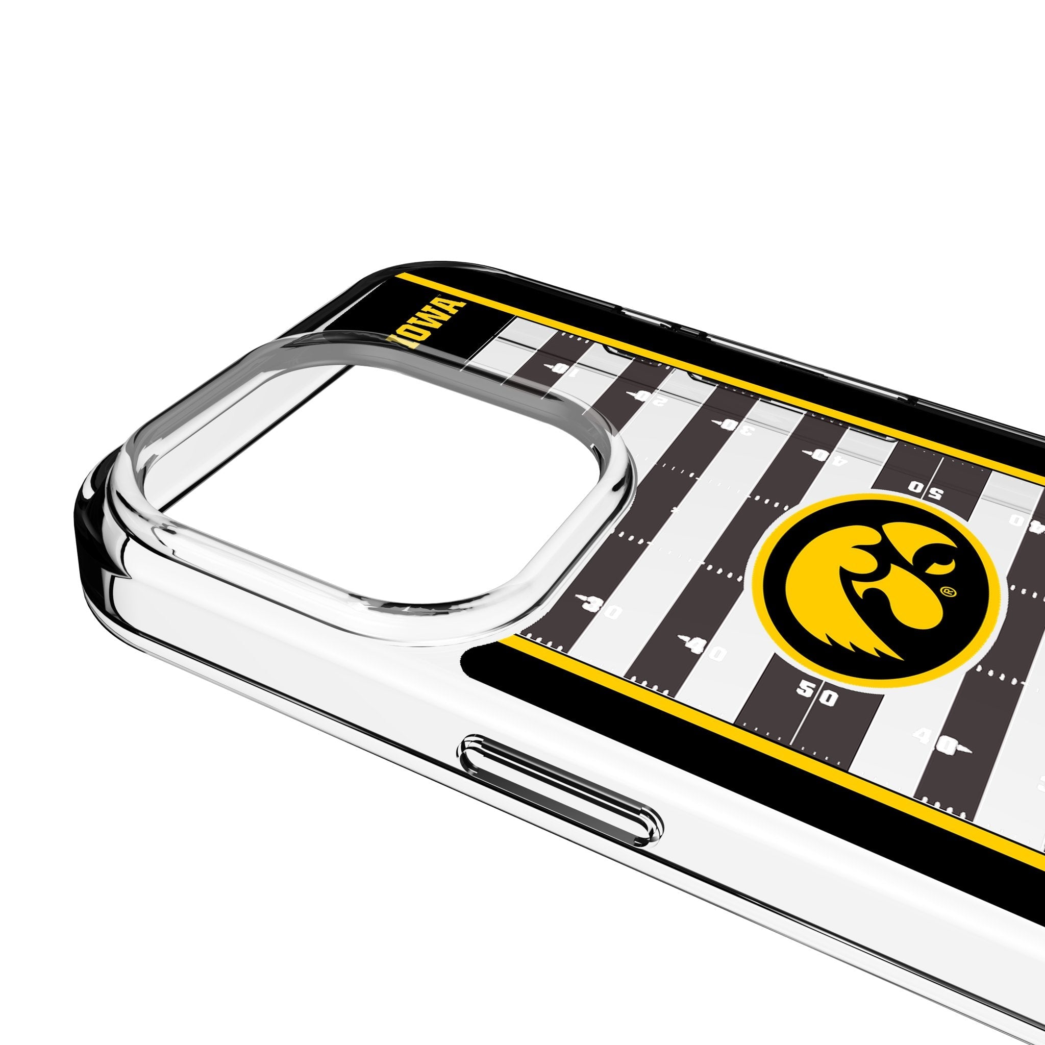 University of Iowa Hawkeyes Field Clear Phone Case for Apple iPhone 3