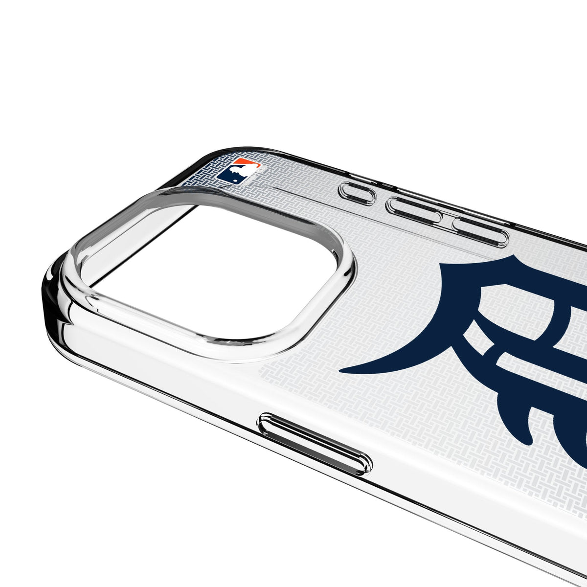 Detroit Tigers Linen Clear Phone Case for Apple iPhone 3