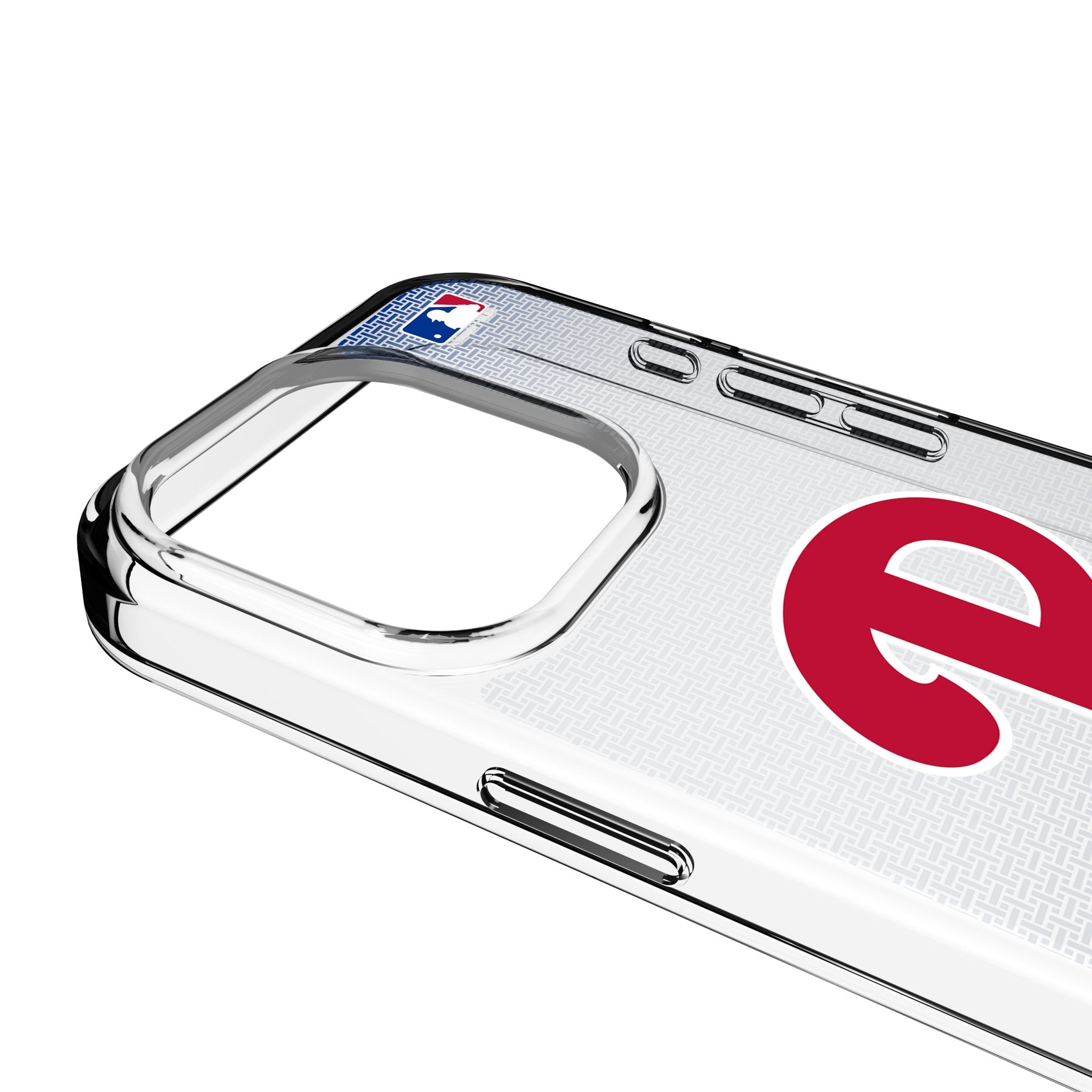 Philadelphia Phillies Linen Clear Phone Case for Apple iPhone 3