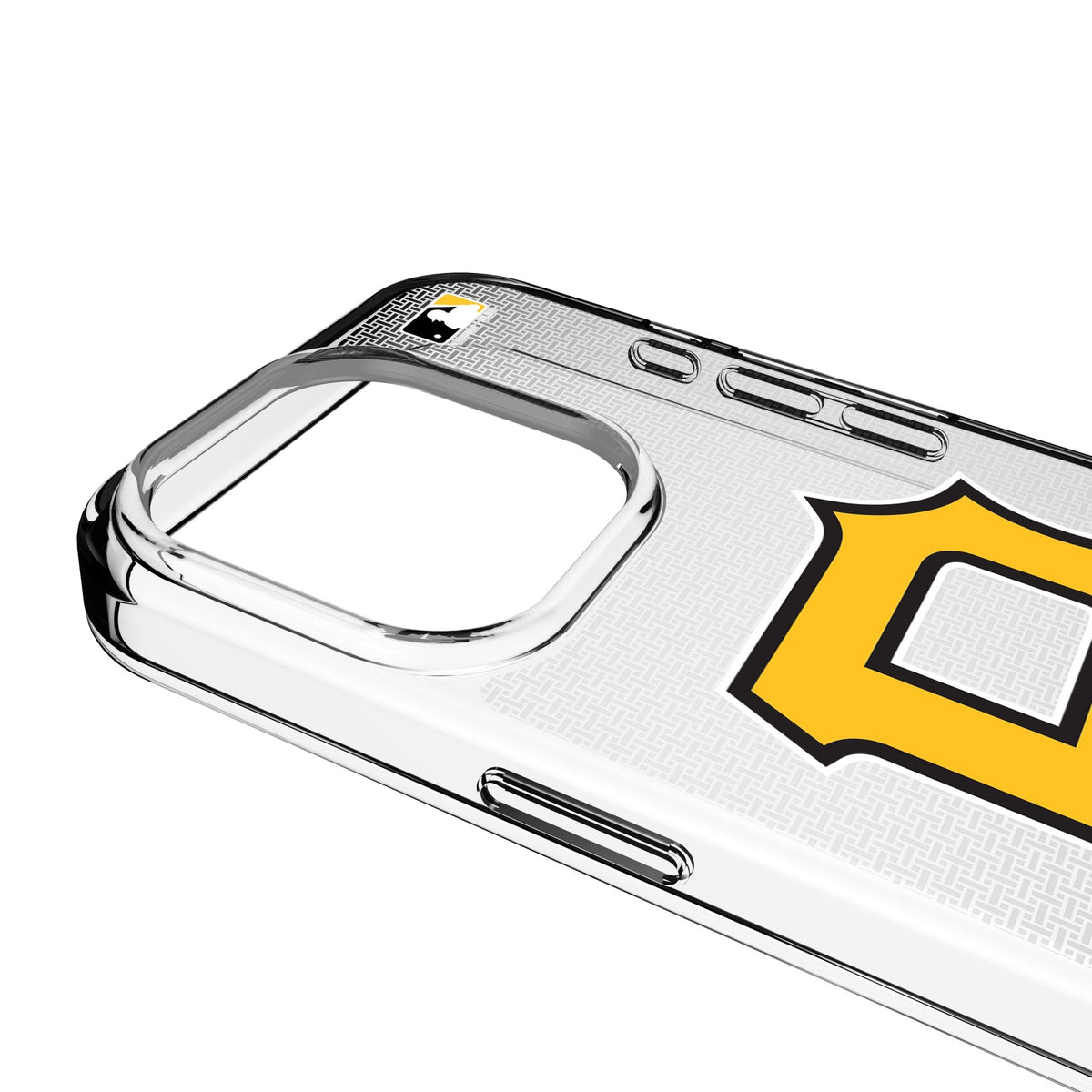 Pittsburgh Pirates Linen Clear Phone Case for Apple iPhone 3