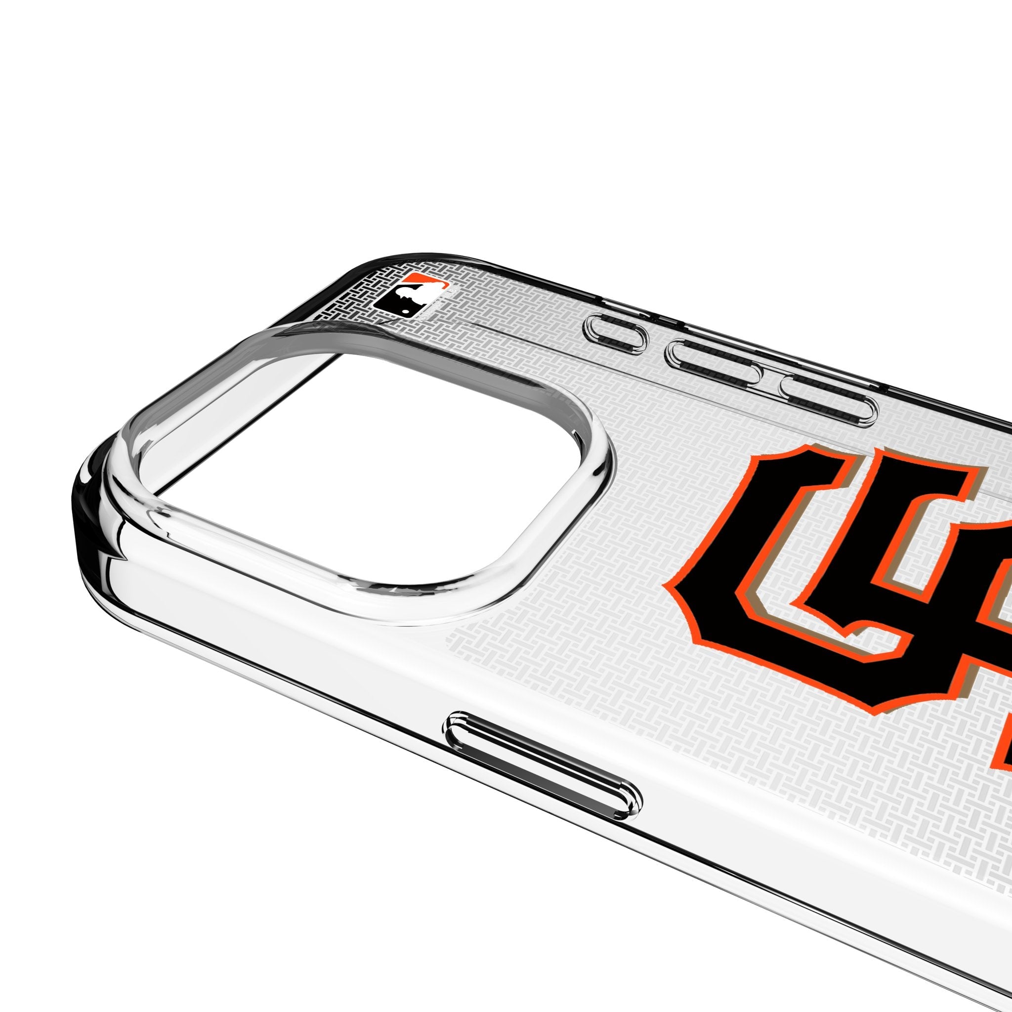 San Francisco Giants Linen Clear Phone Case for Apple iPhone 3