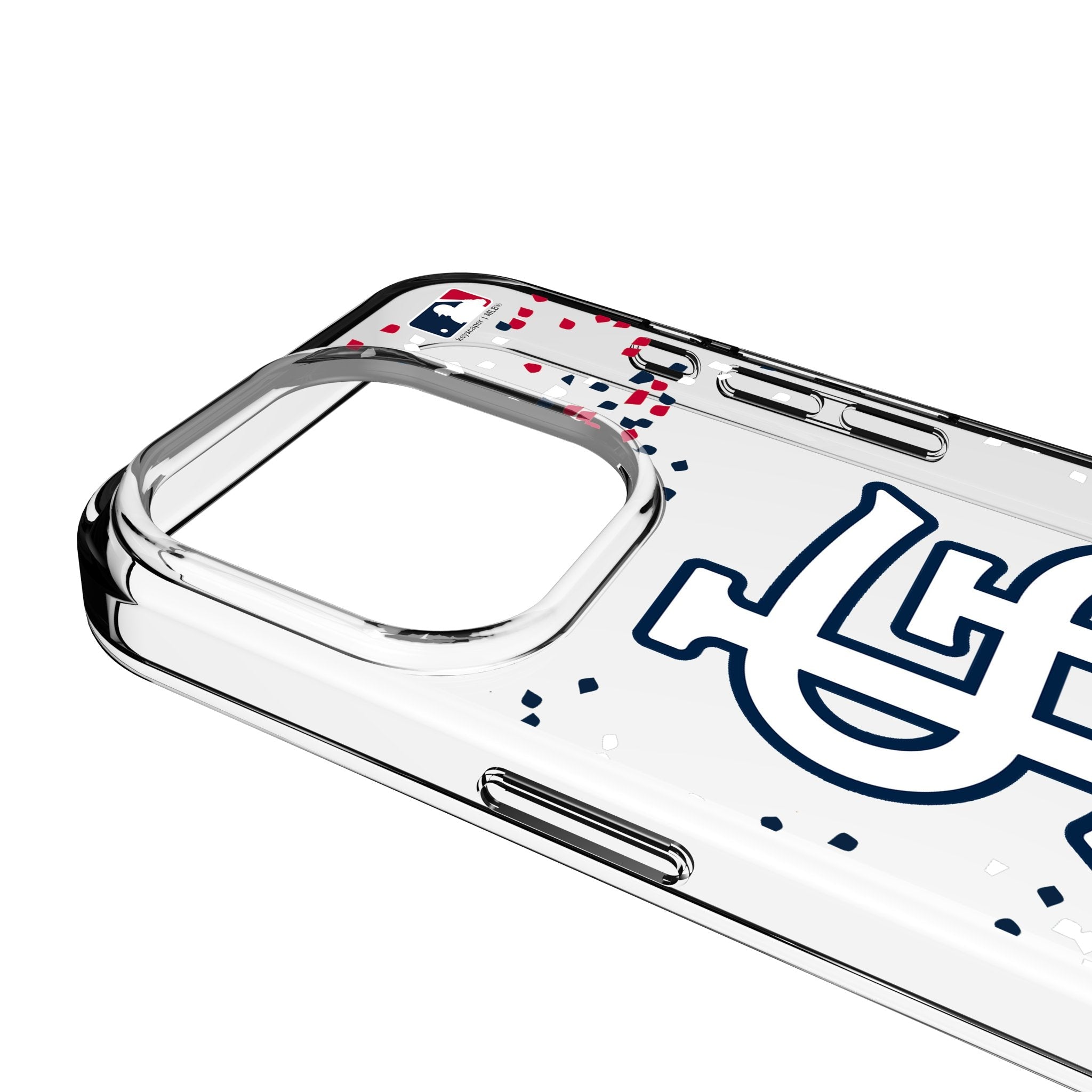 St Louis Cardinals Confetti Clear Phone Case for Apple iPhone 3