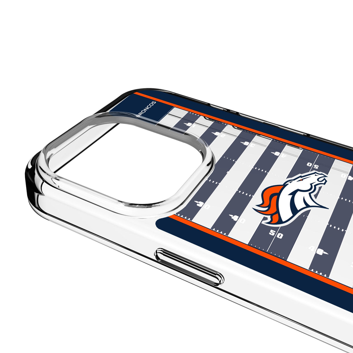 Denver Broncos Field Clear Phone Case for Apple iPhone 3