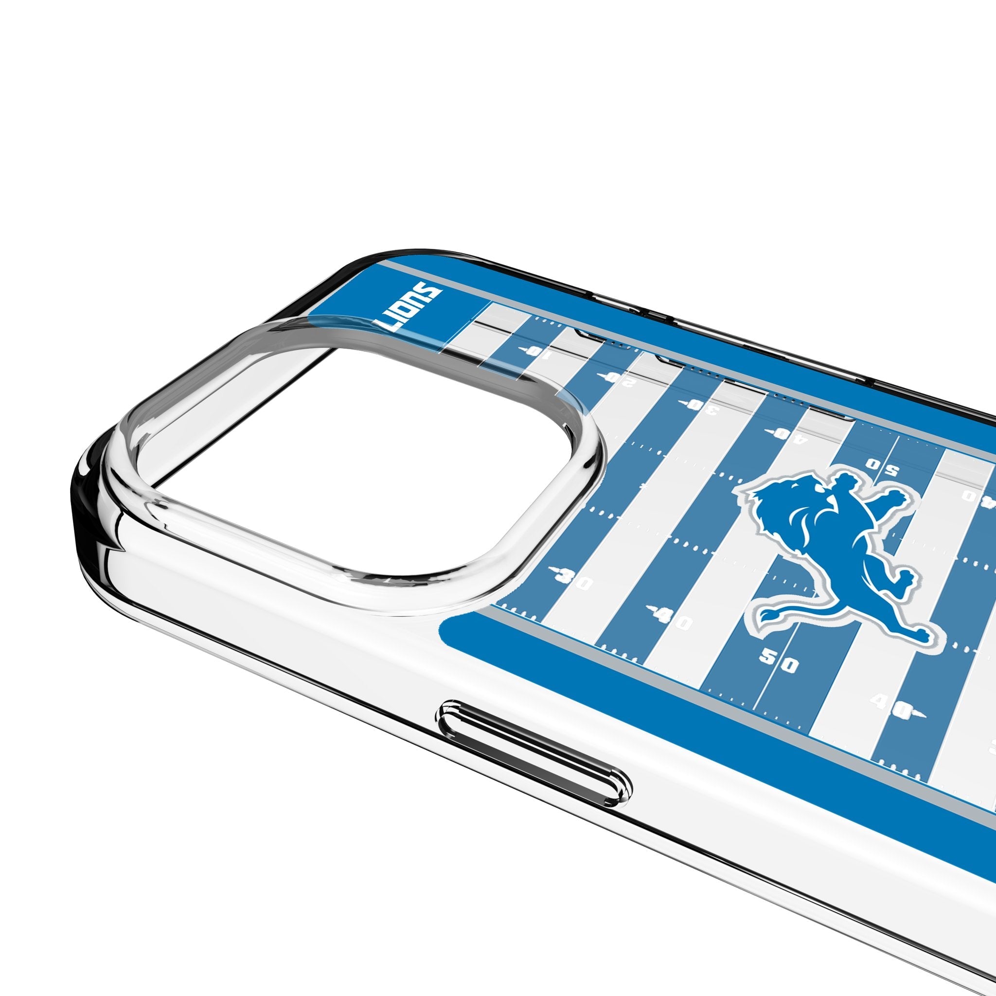 Detroit Lions Field Clear Phone Case for Apple iPhone 3