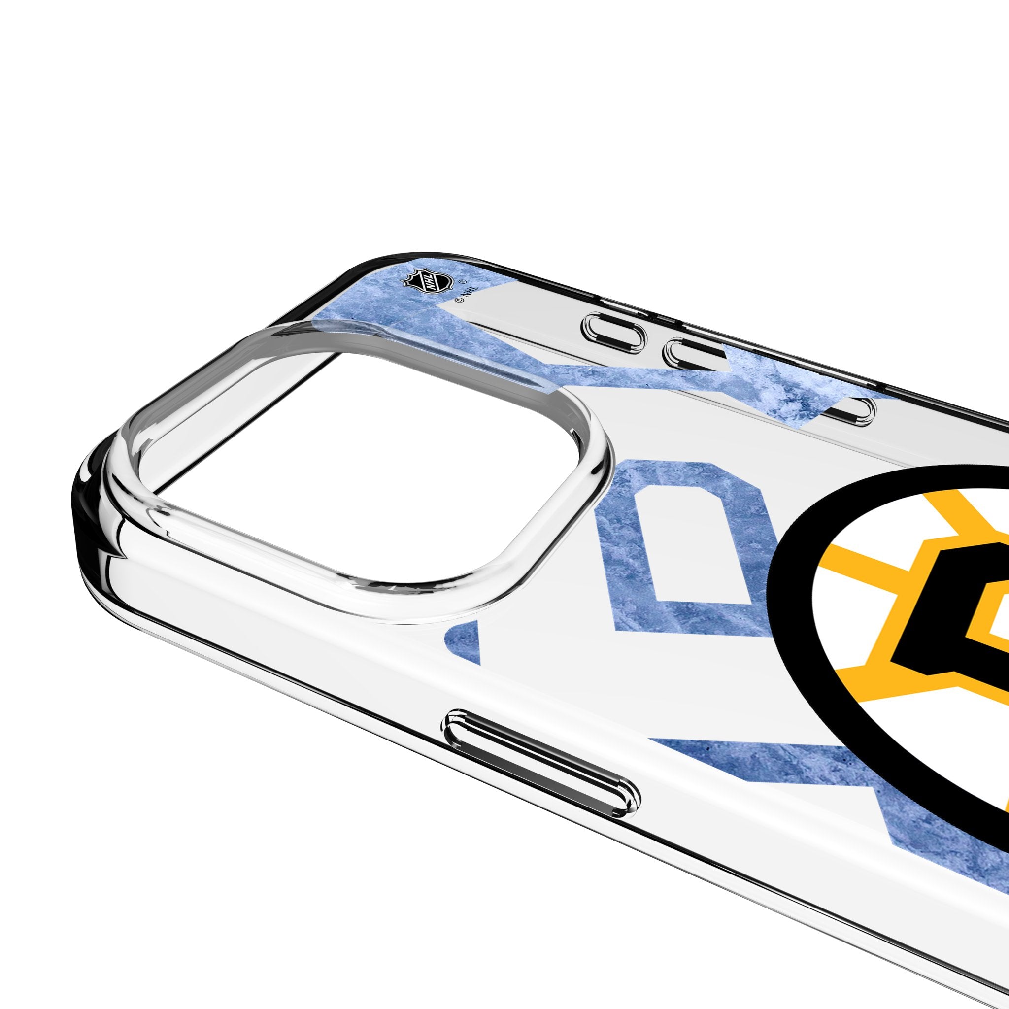 Boston Bruins Ice Tilt Clear Phone Case for Apple iPhone 3