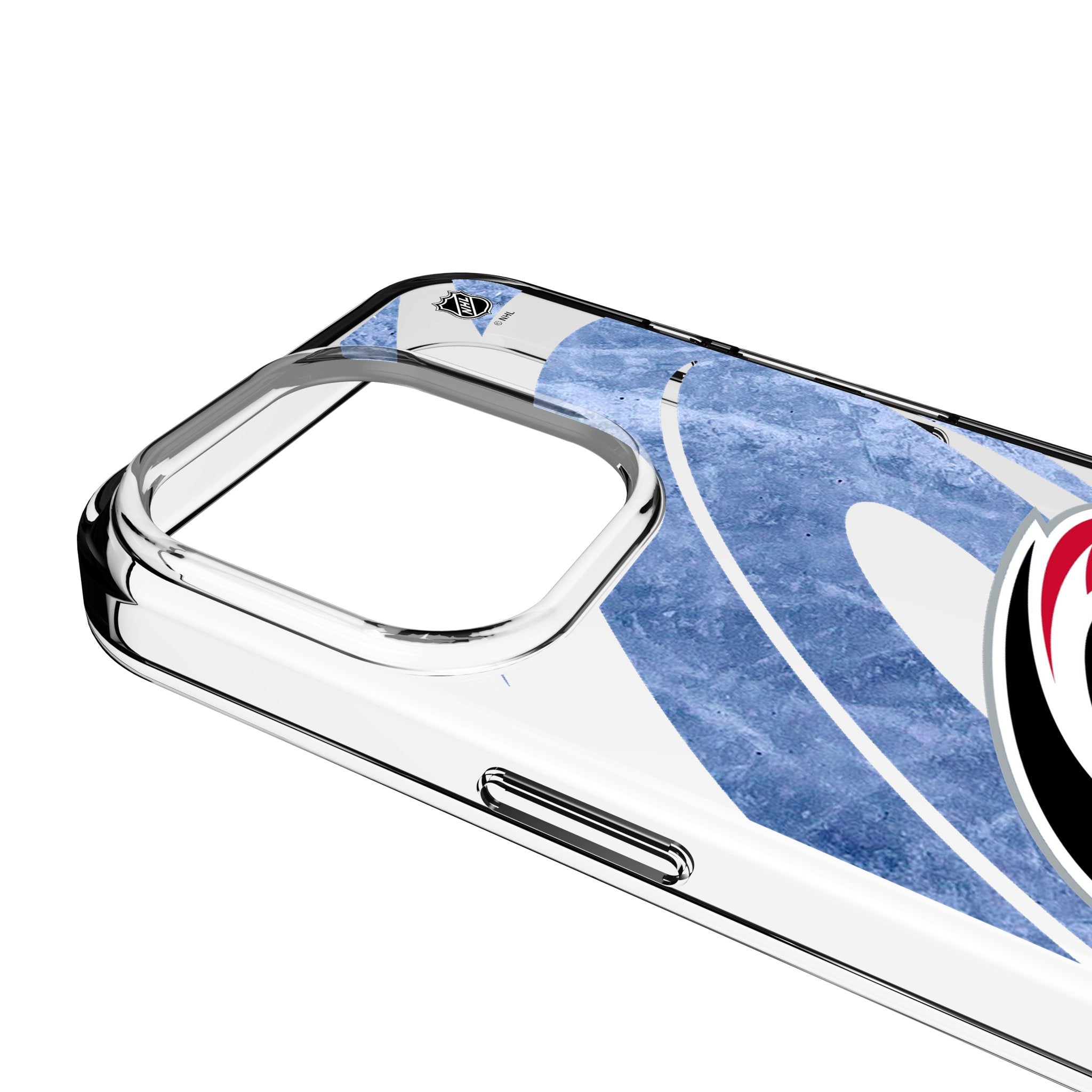 Carolina Hurricanes Ice Tilt Clear Phone Case for Apple iPhone 3