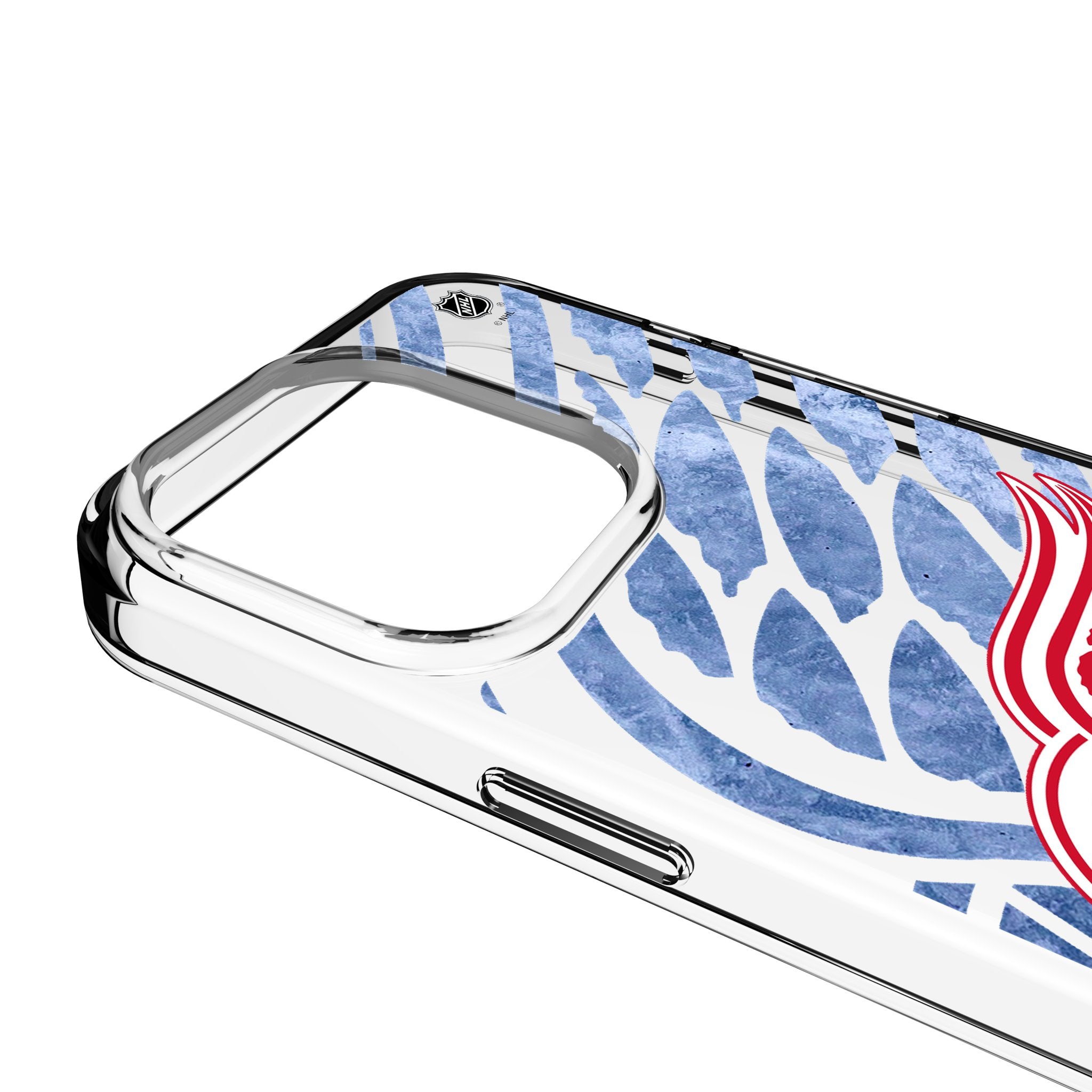 Detroit Red Wings Ice Tilt Clear Phone Case for Apple iPhone 3