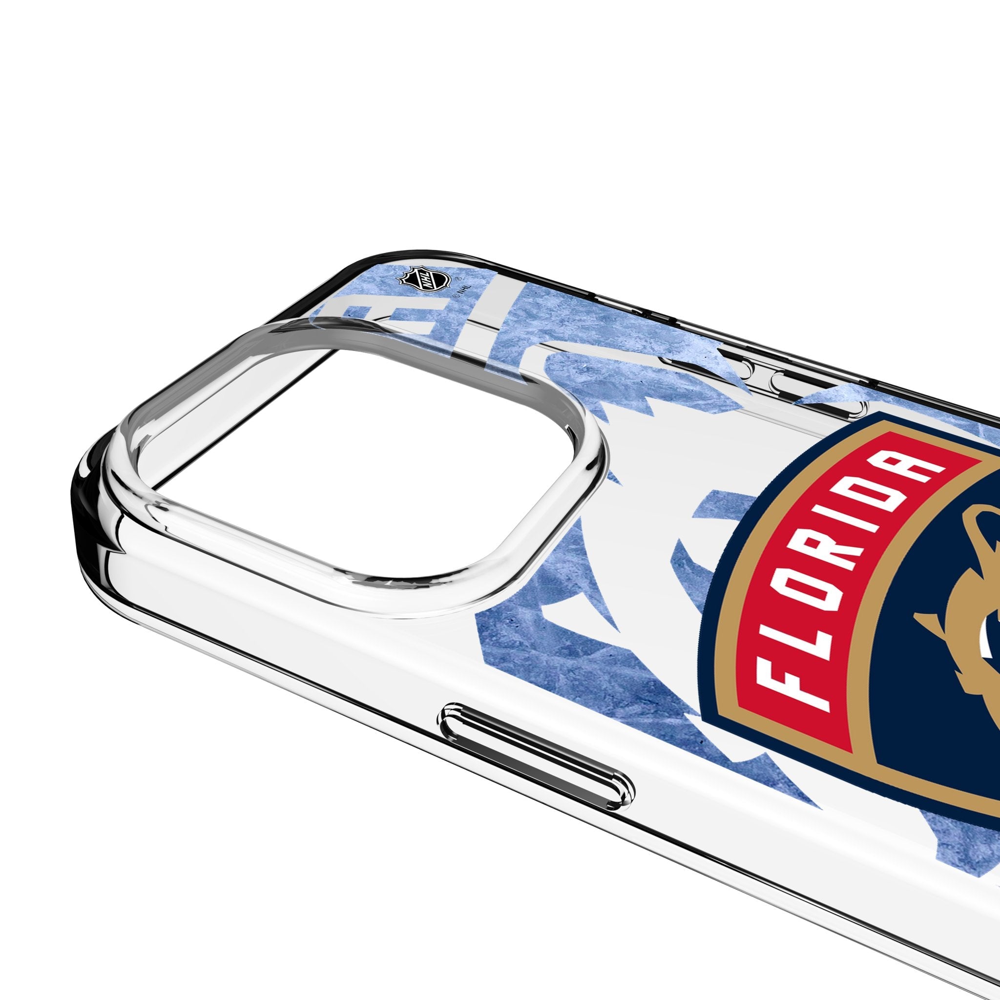 Florida Panthers Ice Tilt Clear Phone Case for Apple iPhone 3