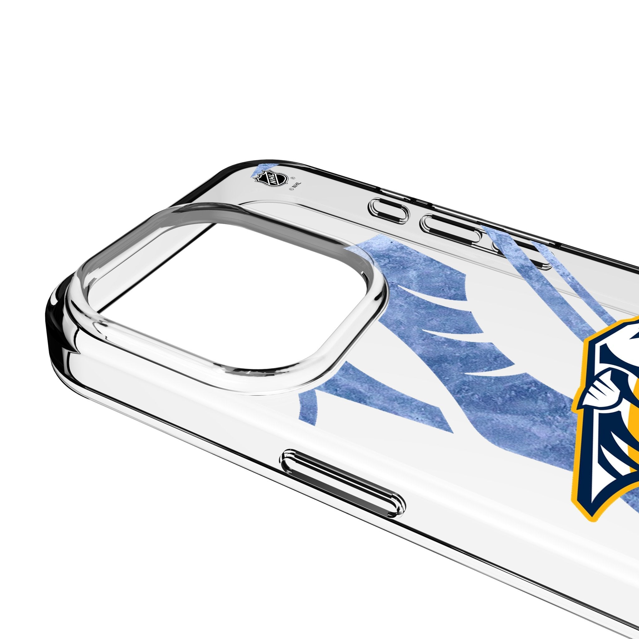 Nashville Predators Ice Tilt Clear Phone Case for Apple iPhone 3